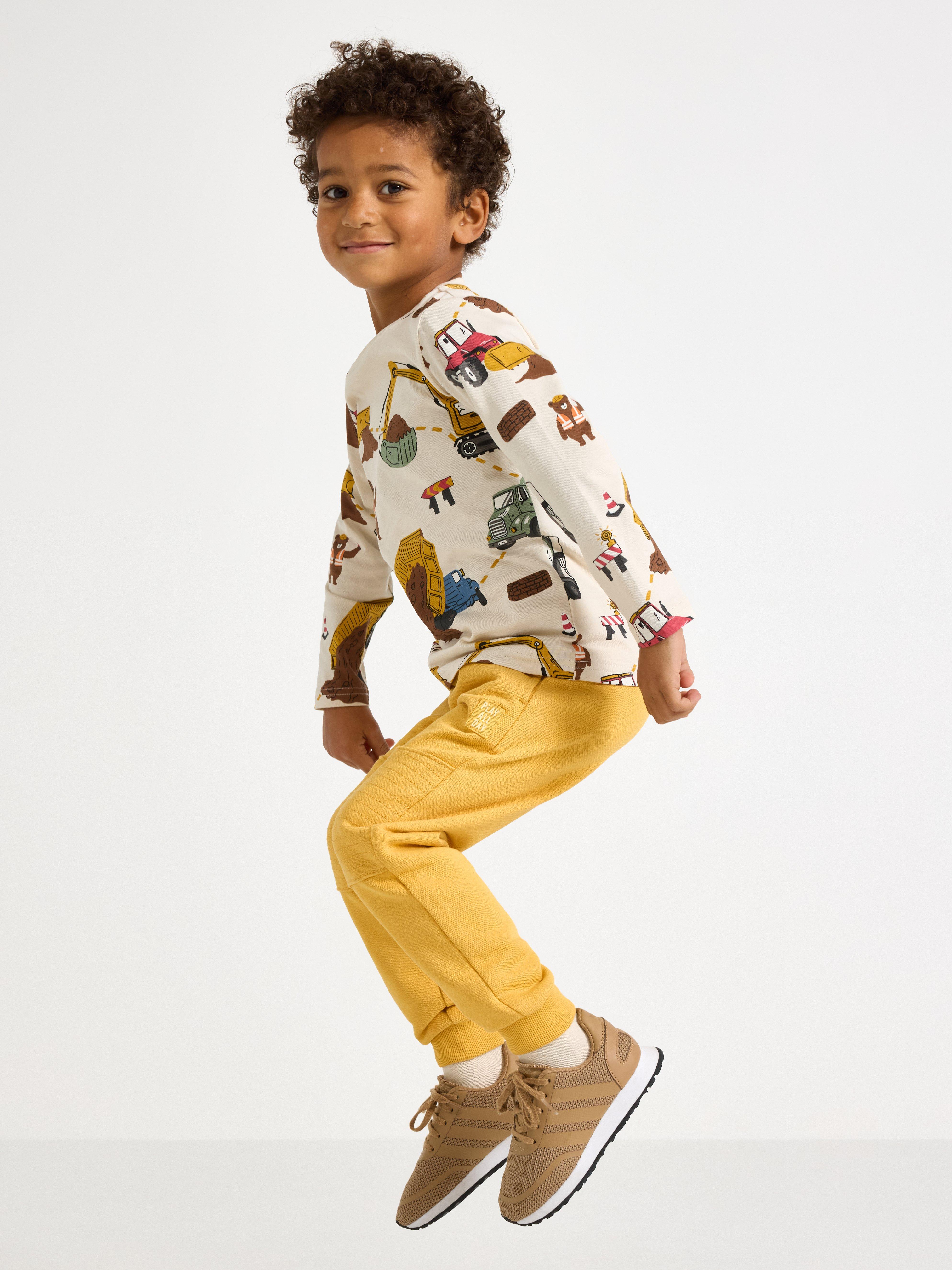 Sweat Pants - Kids Wear - Yellow
