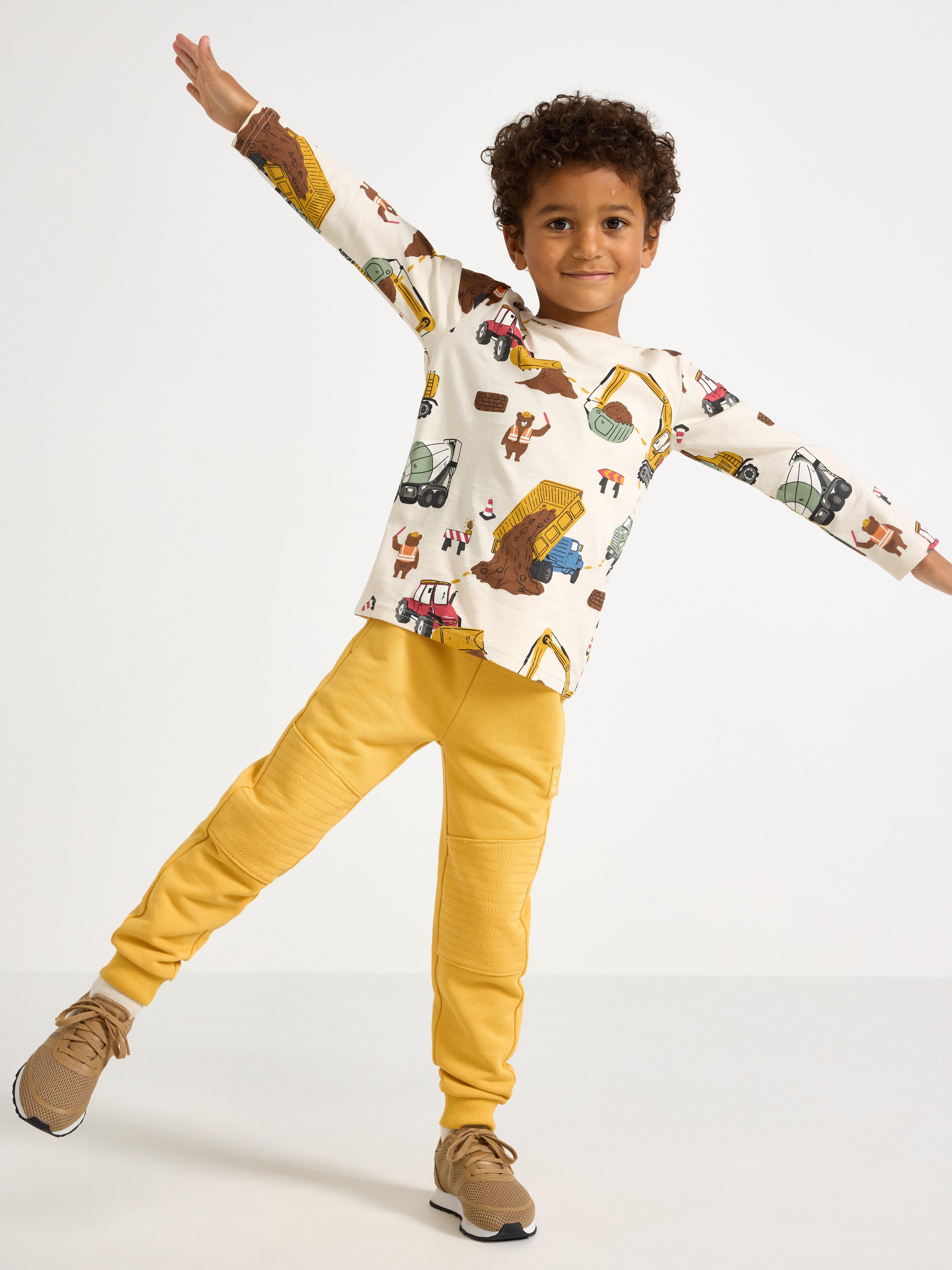 Sweat Pants - Kids Wear - Yellow