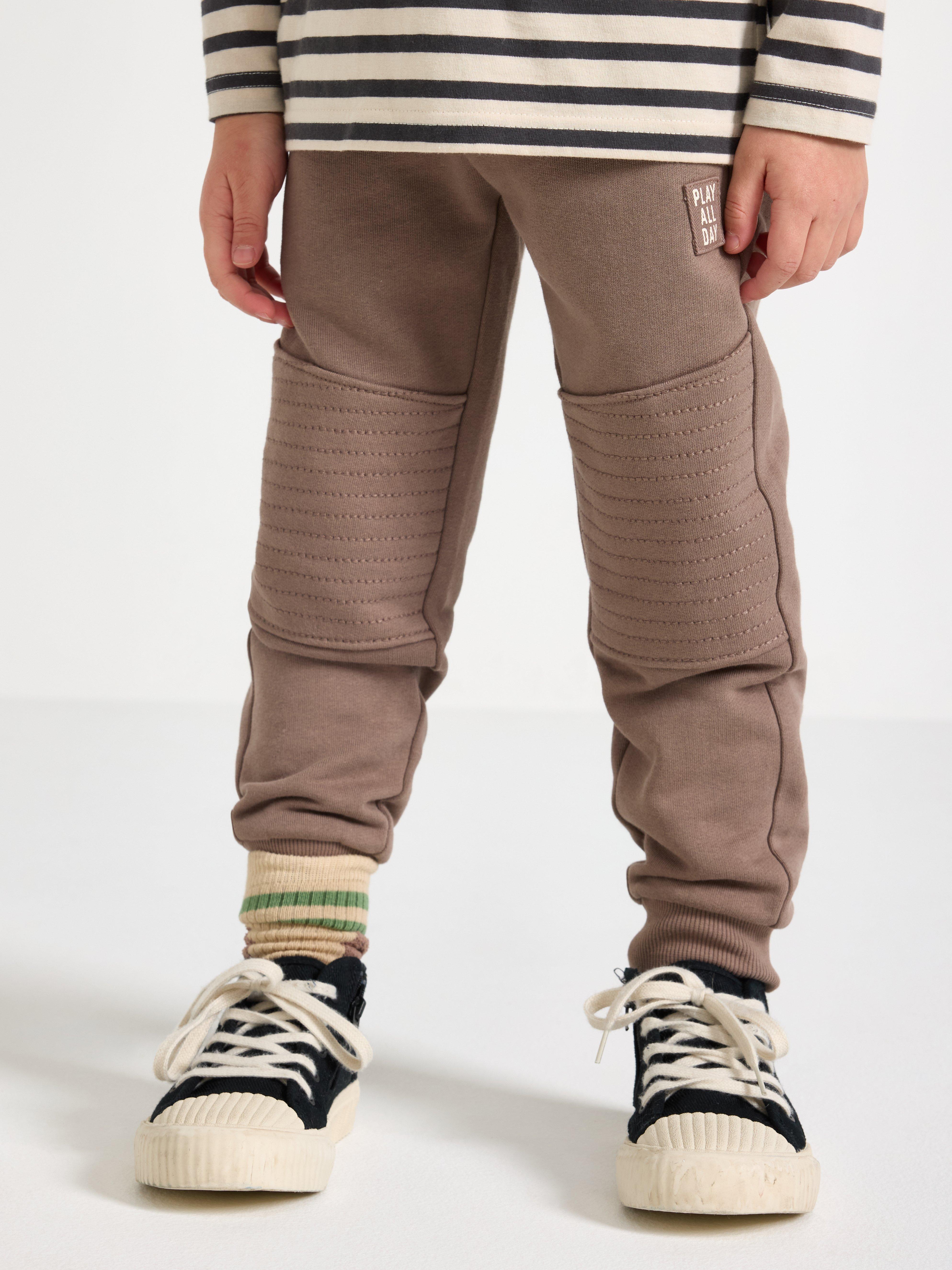 Sweat Pants - Kids Wear - Khaki