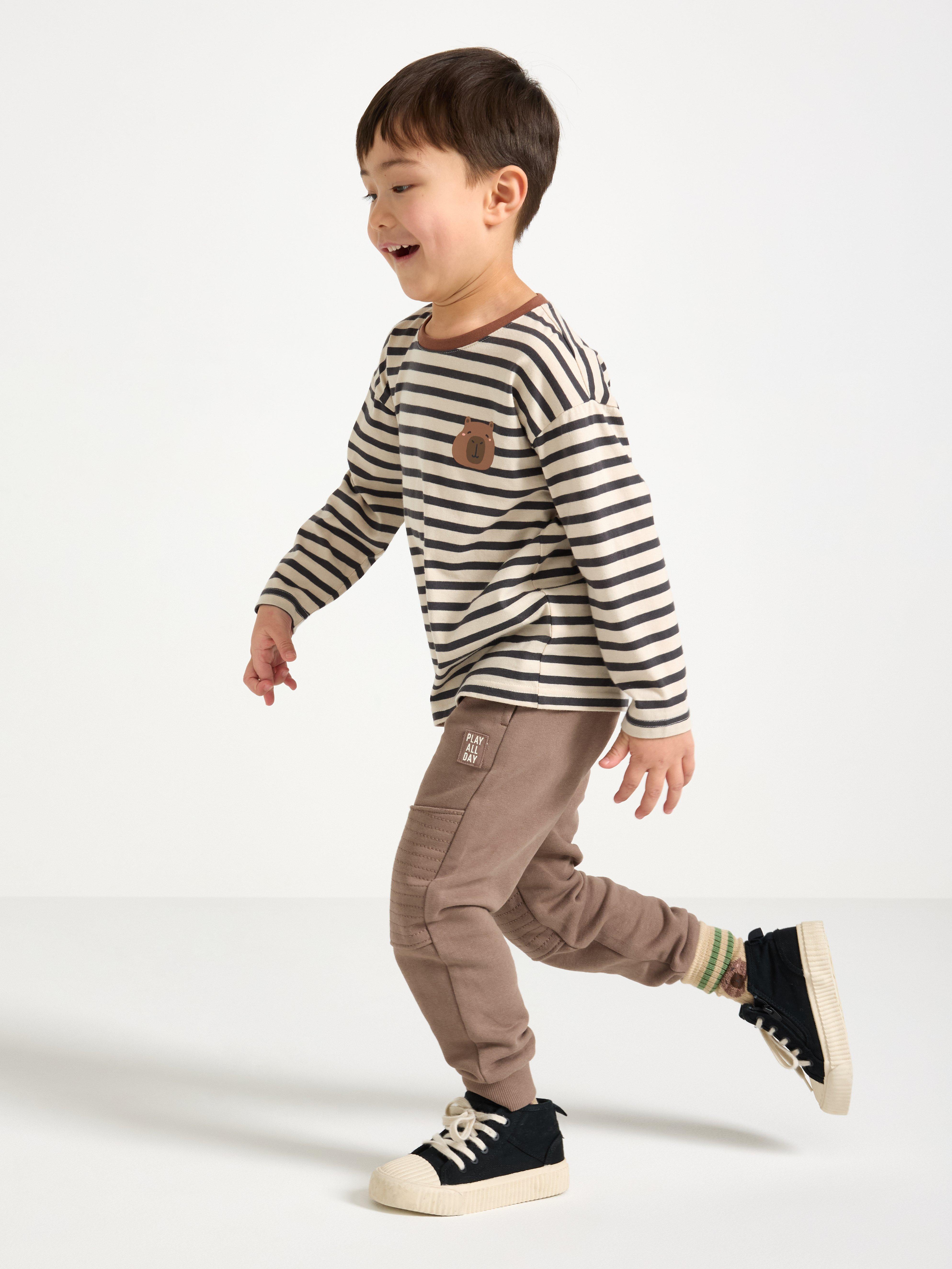 Sweat Pants - Kids Wear - Khaki