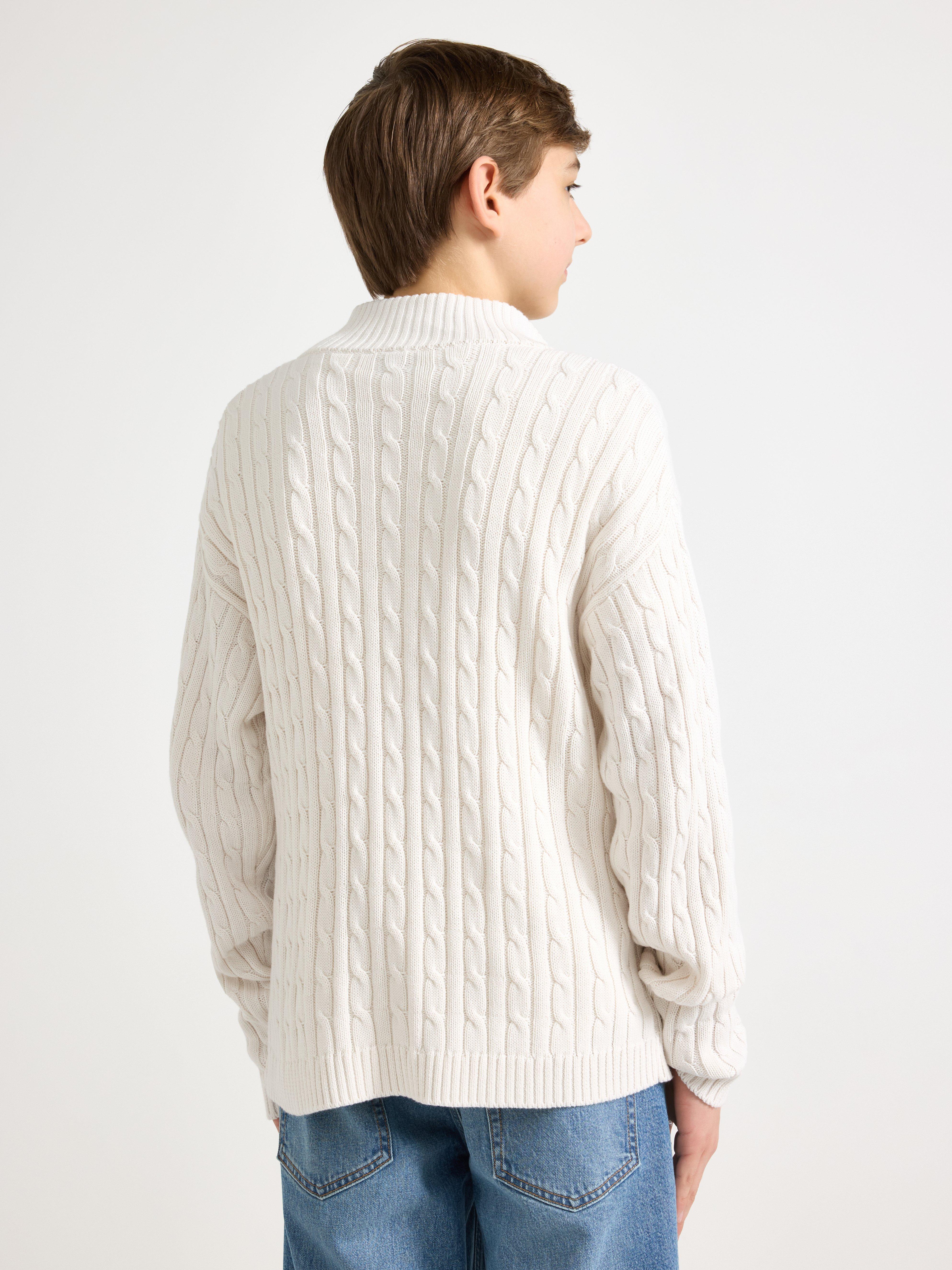 Sweater - Kids Wear - White