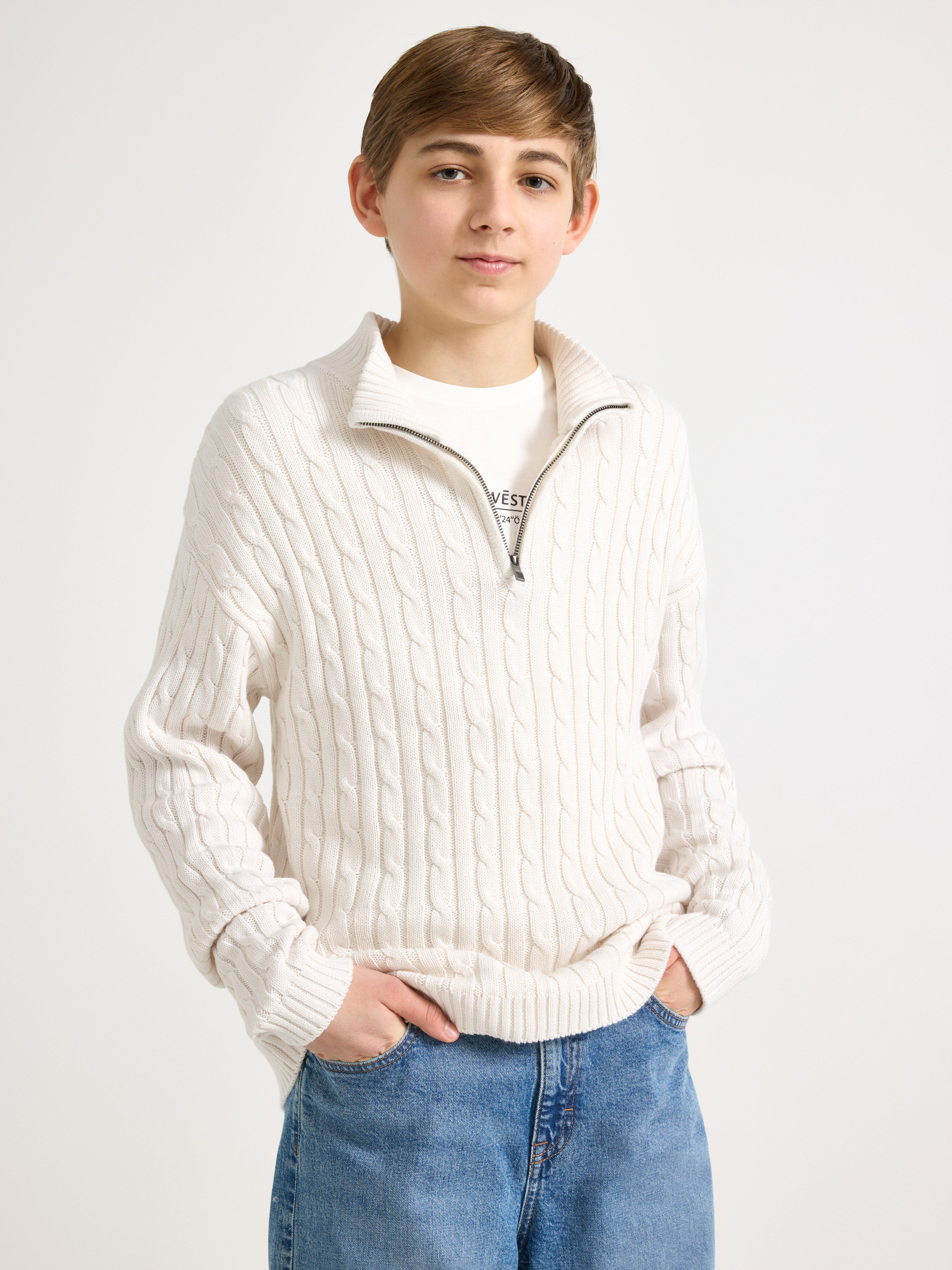 Sweater - Kids Wear - White