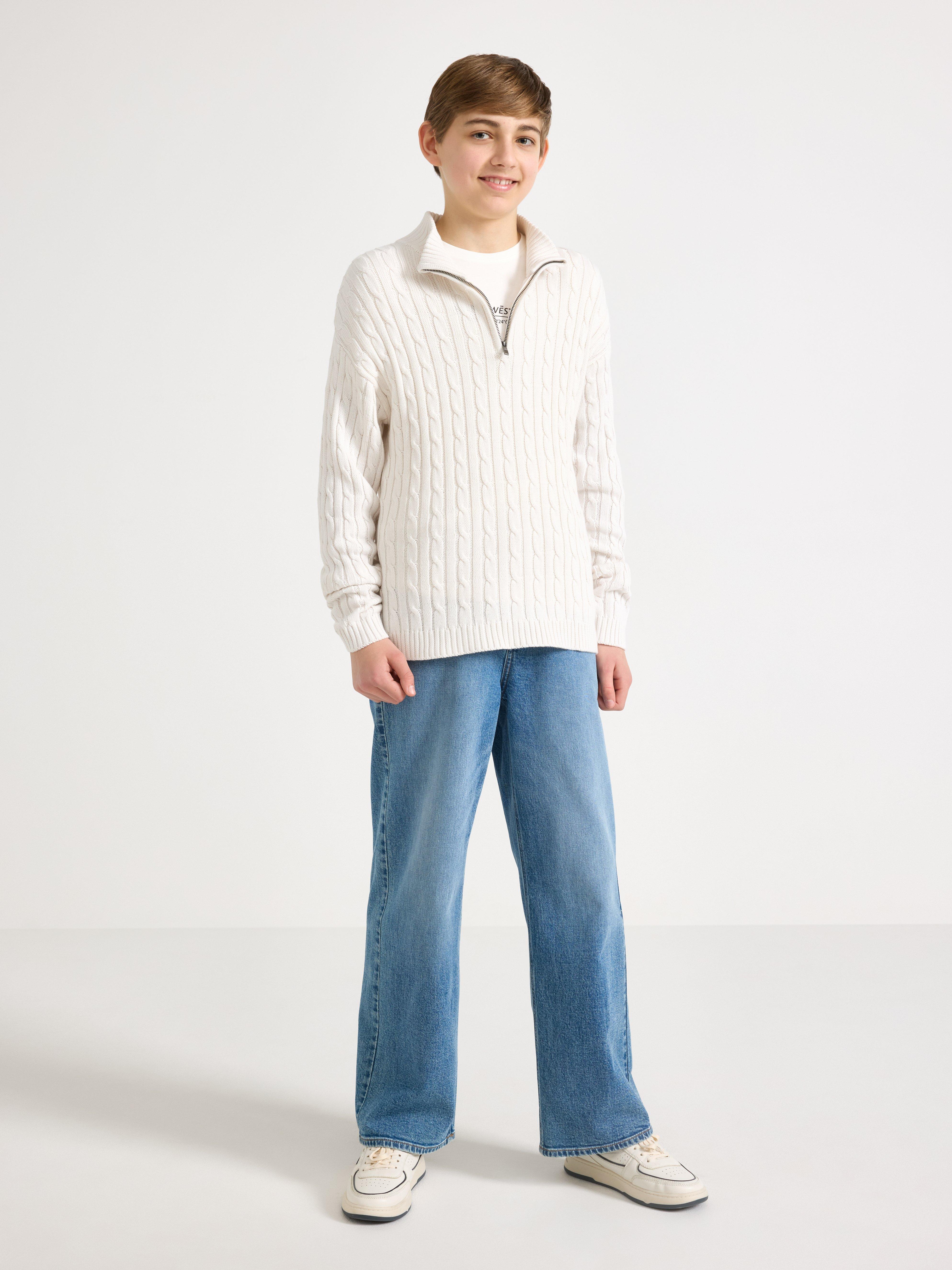 Sweater - Kids Wear - White