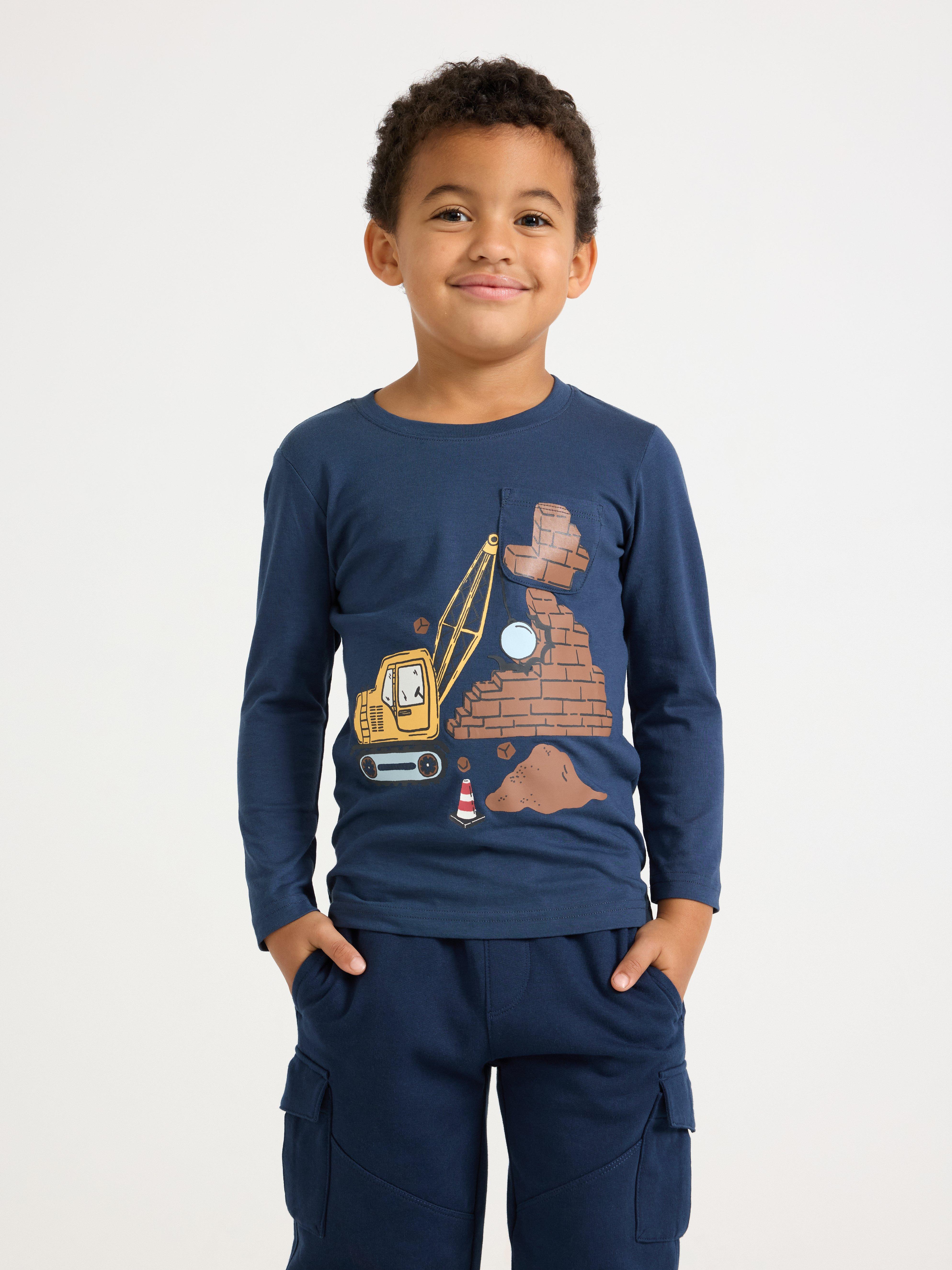 Top - Kids Wear - Blue