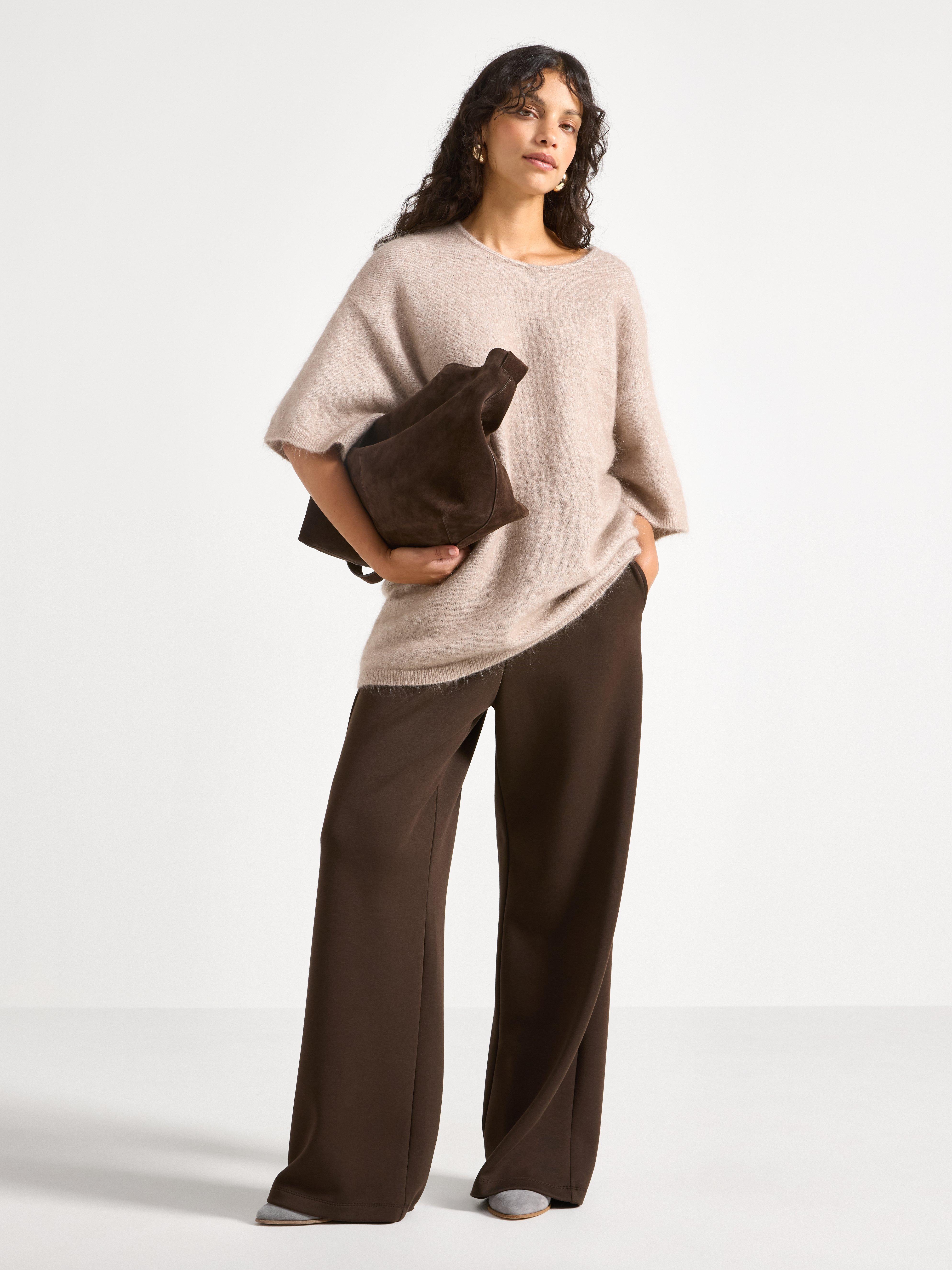 Trousers - Womens Wear - Brown