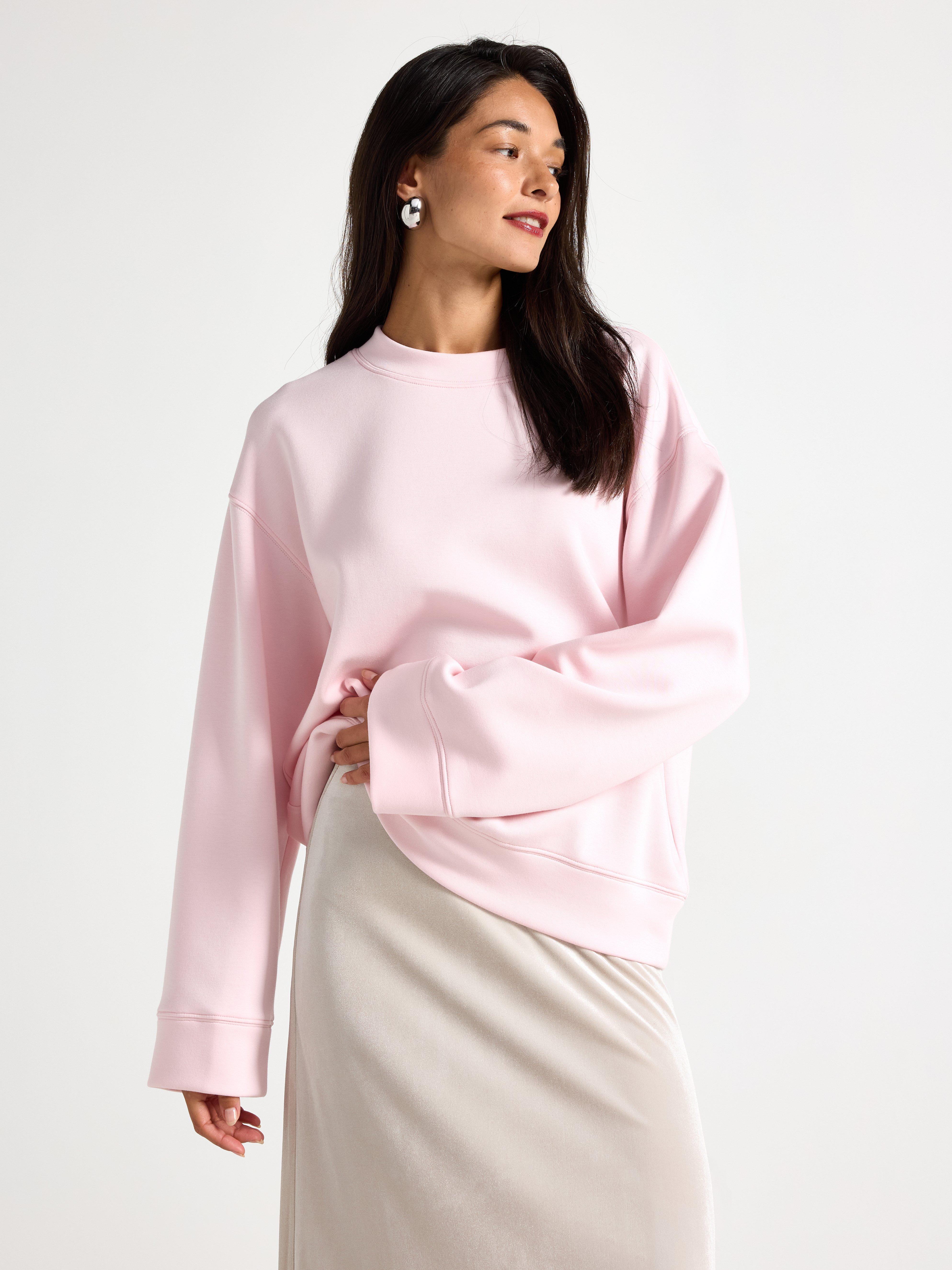 Sweatshirt - Womens Wear - Pink