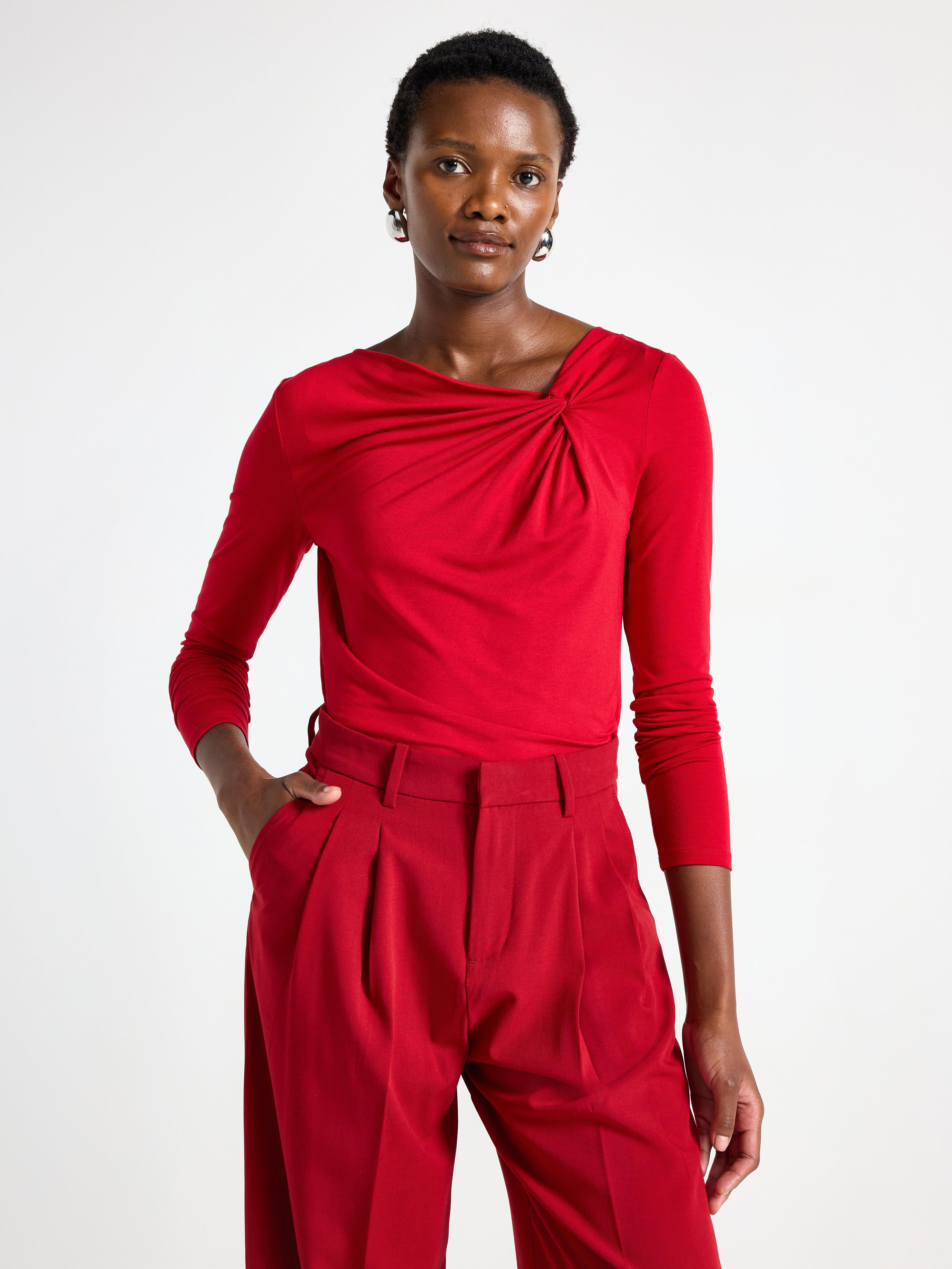 Top - Womens Wear - Red