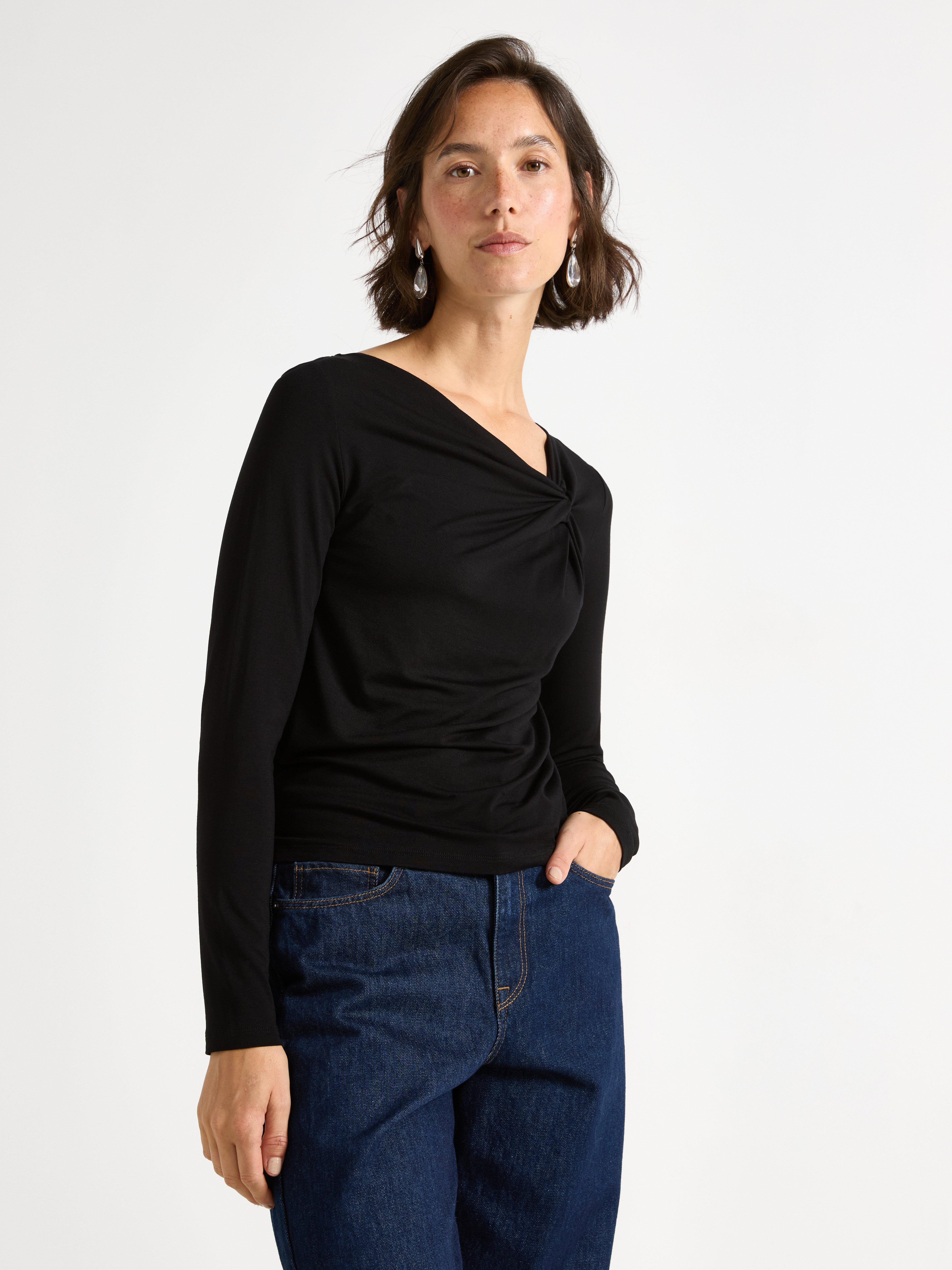Top - Womens Wear - Black