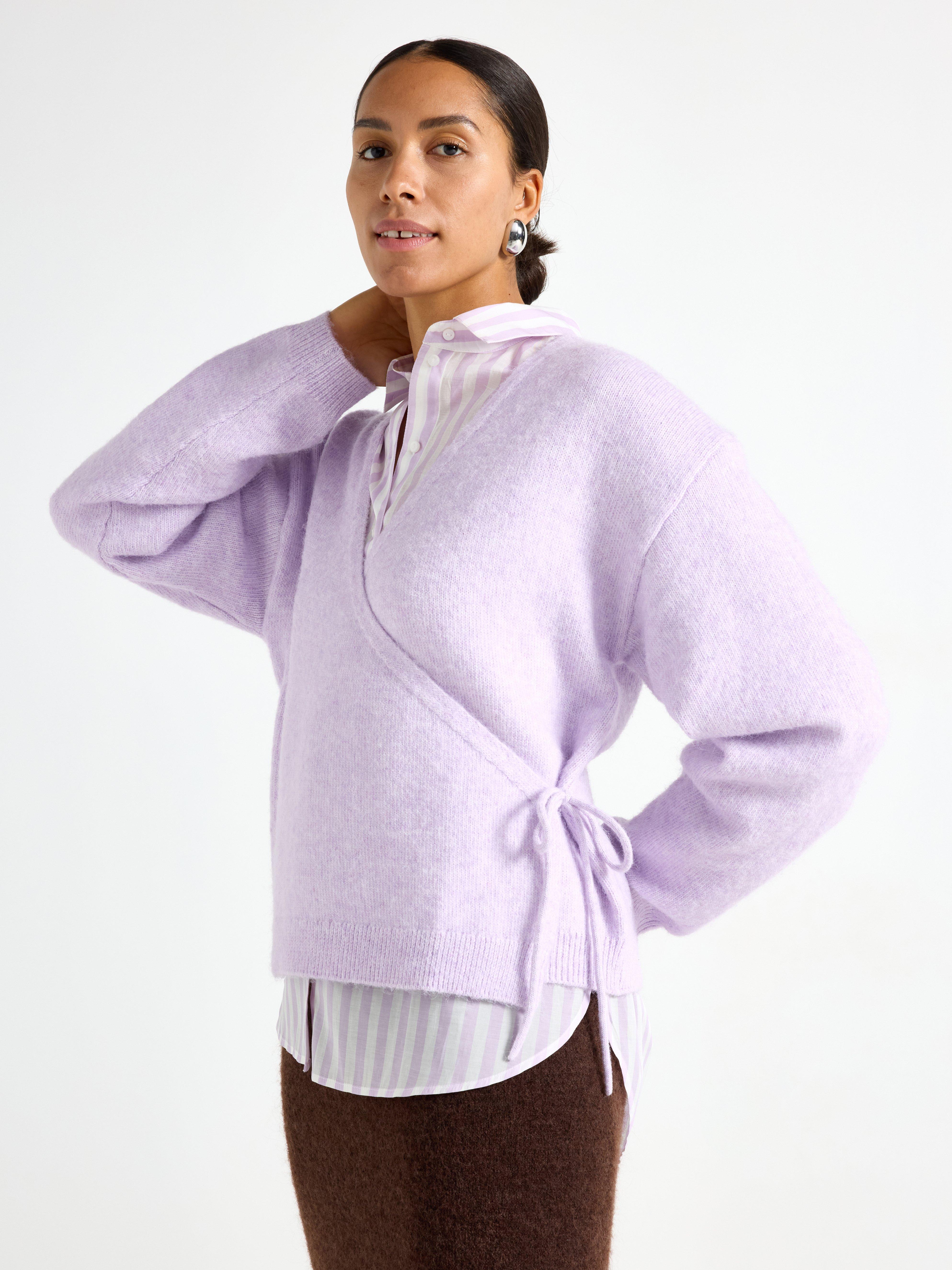 Cardigan - Womens Wear - Lilac