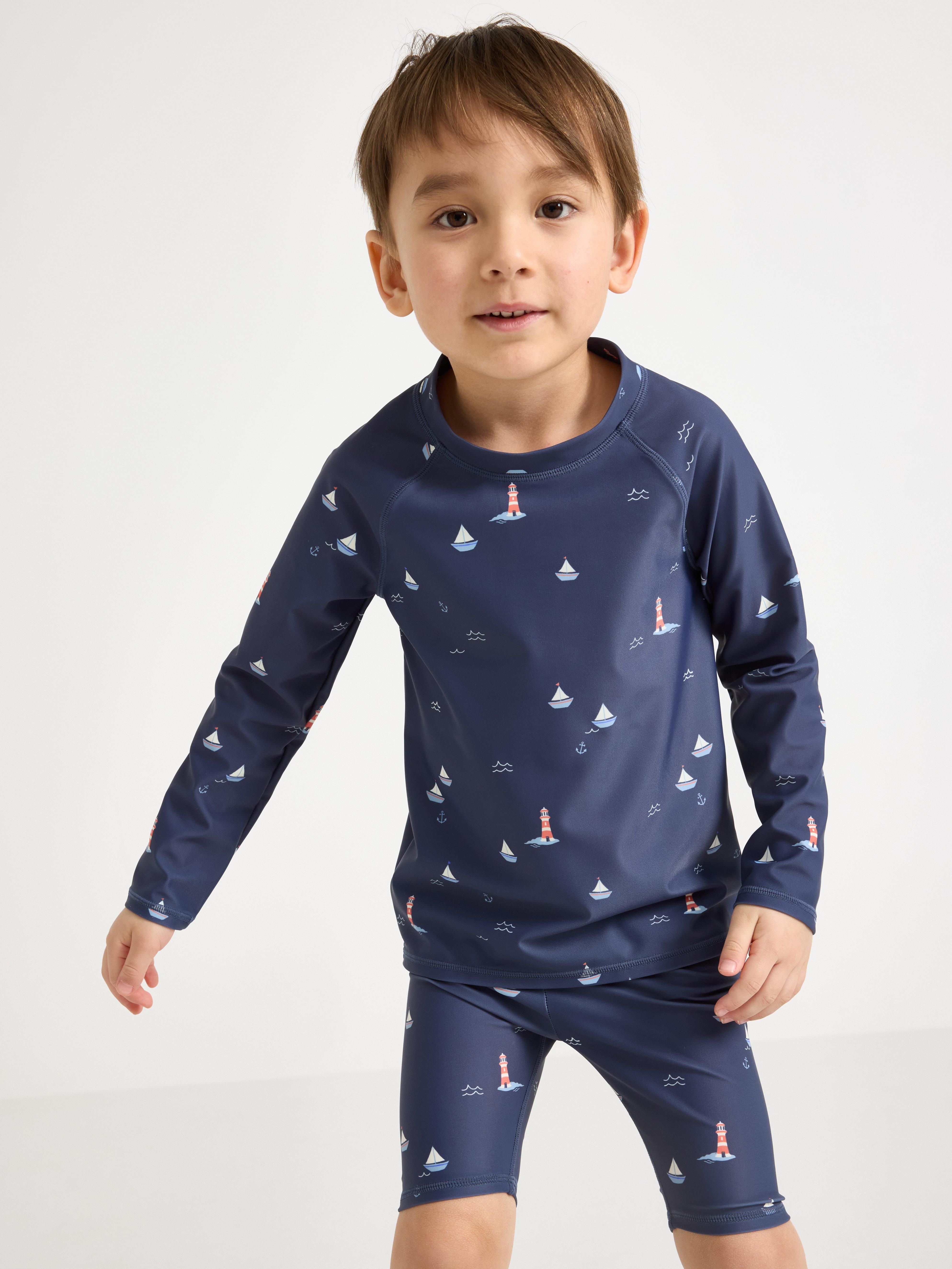 Aurinkosuojahaalari - Lapset - Sininen