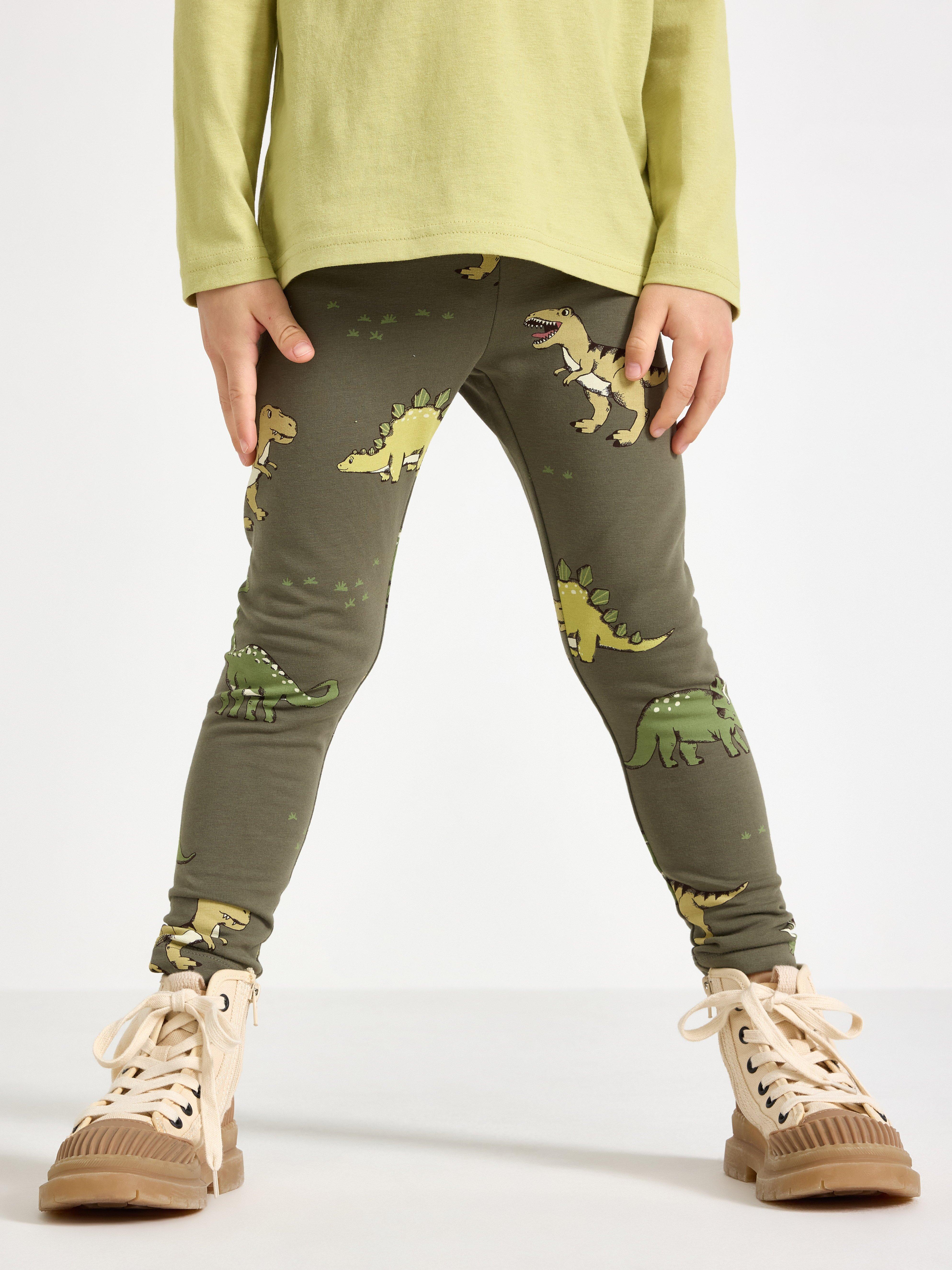 Leggings - Barn - Grön