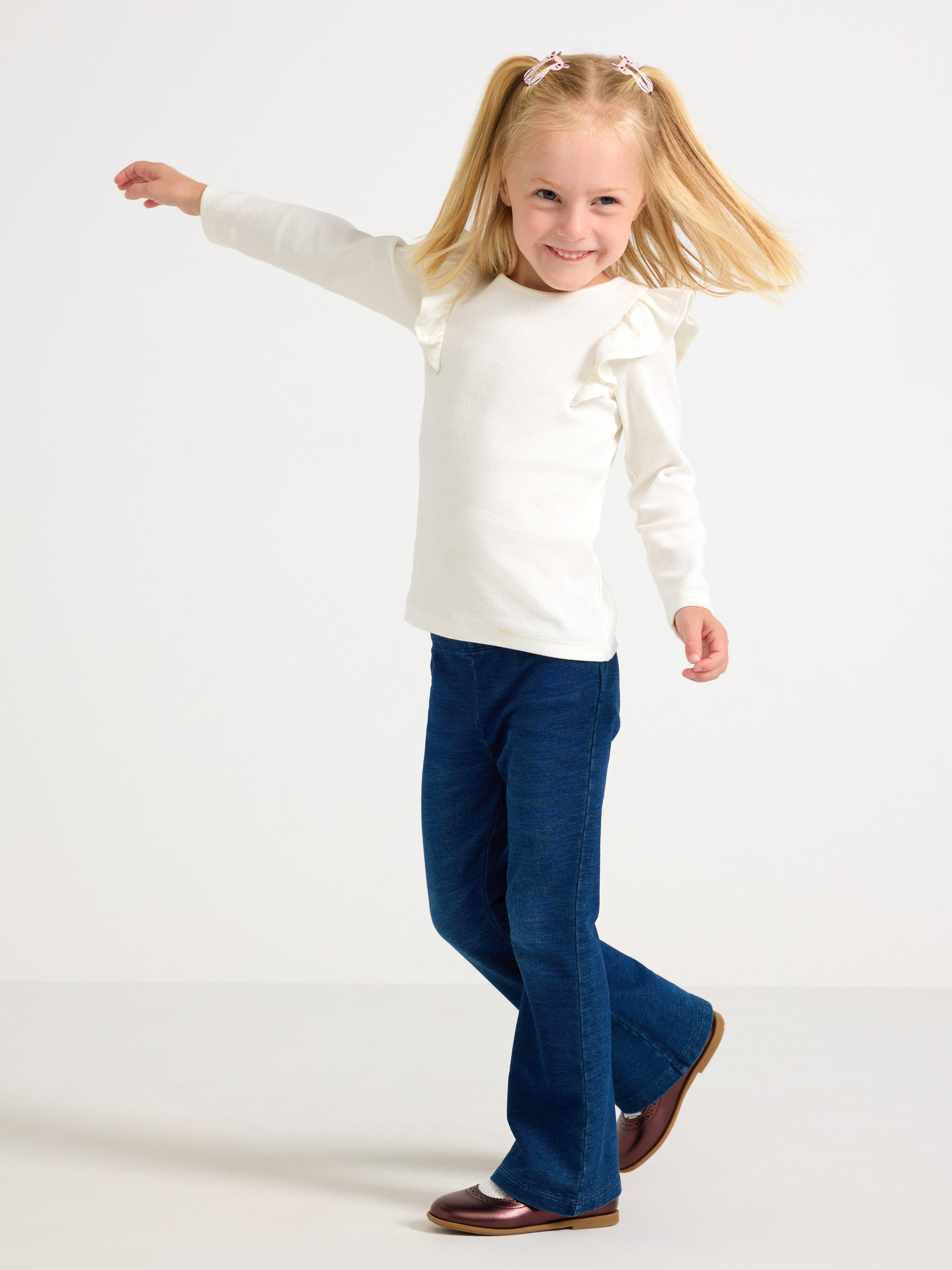 Leggings - Børn - Blå