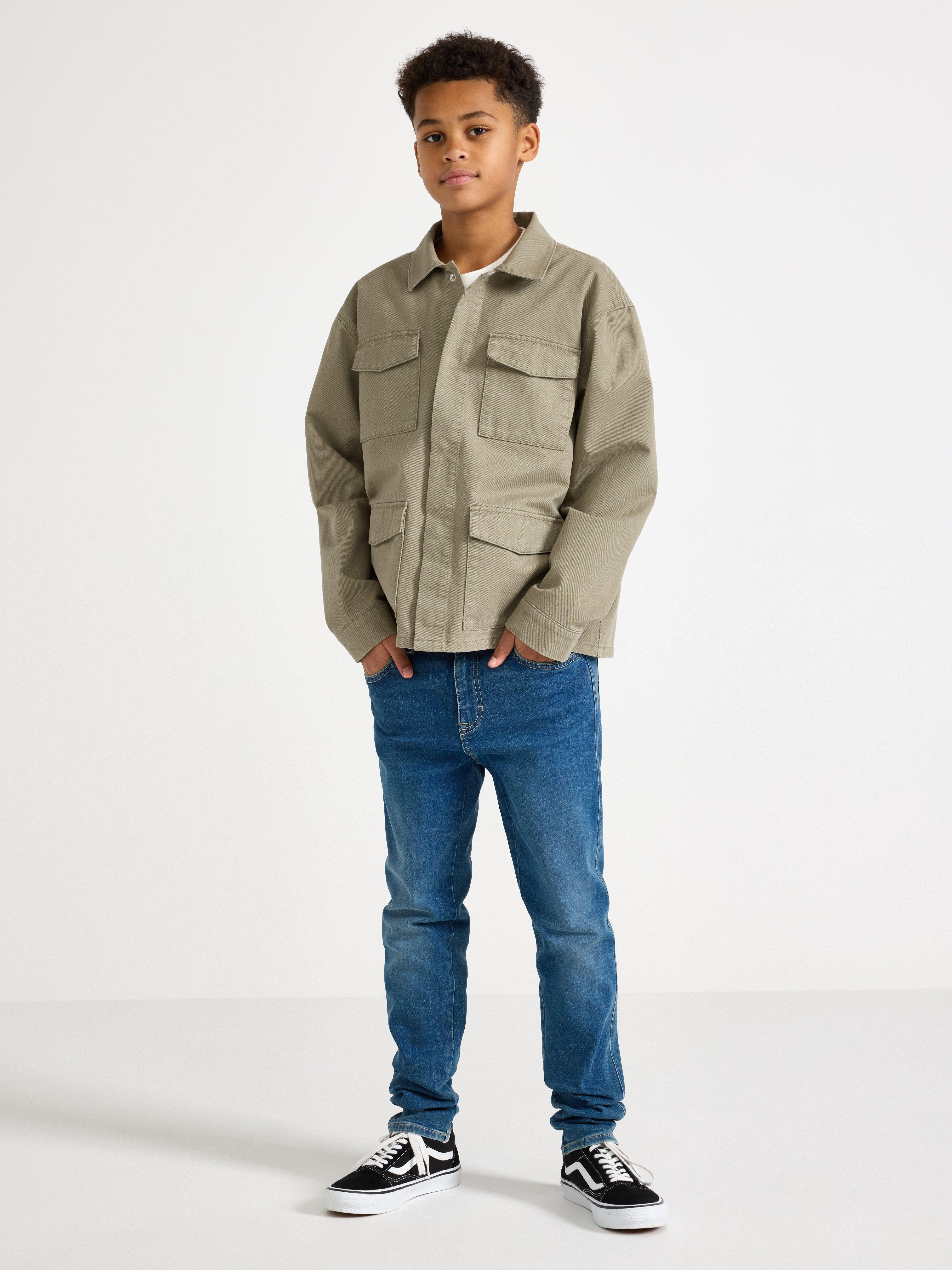 Utility Jacket - Kids Wear - Green