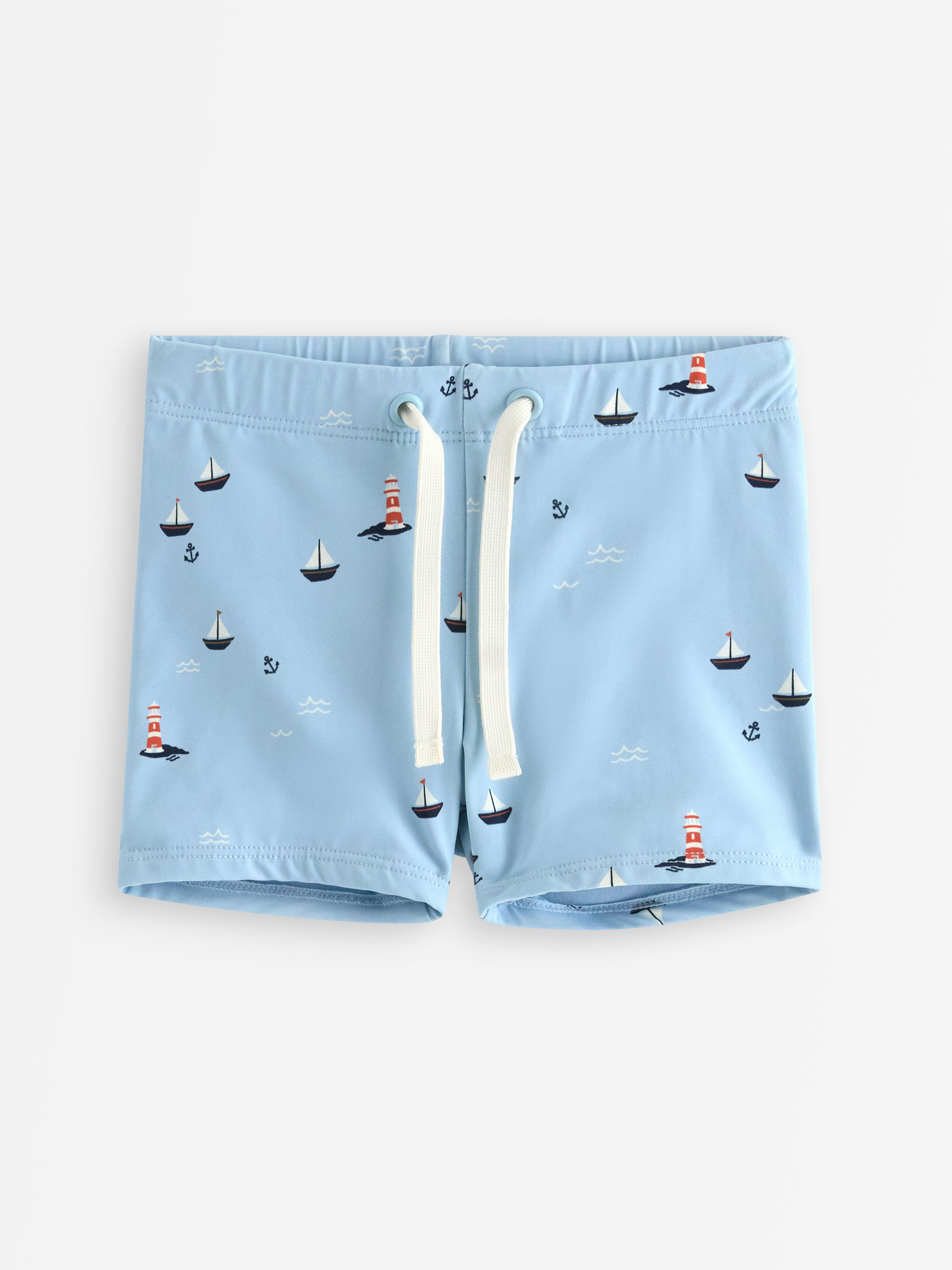 Swim Trunks - Kids Wear - Blue