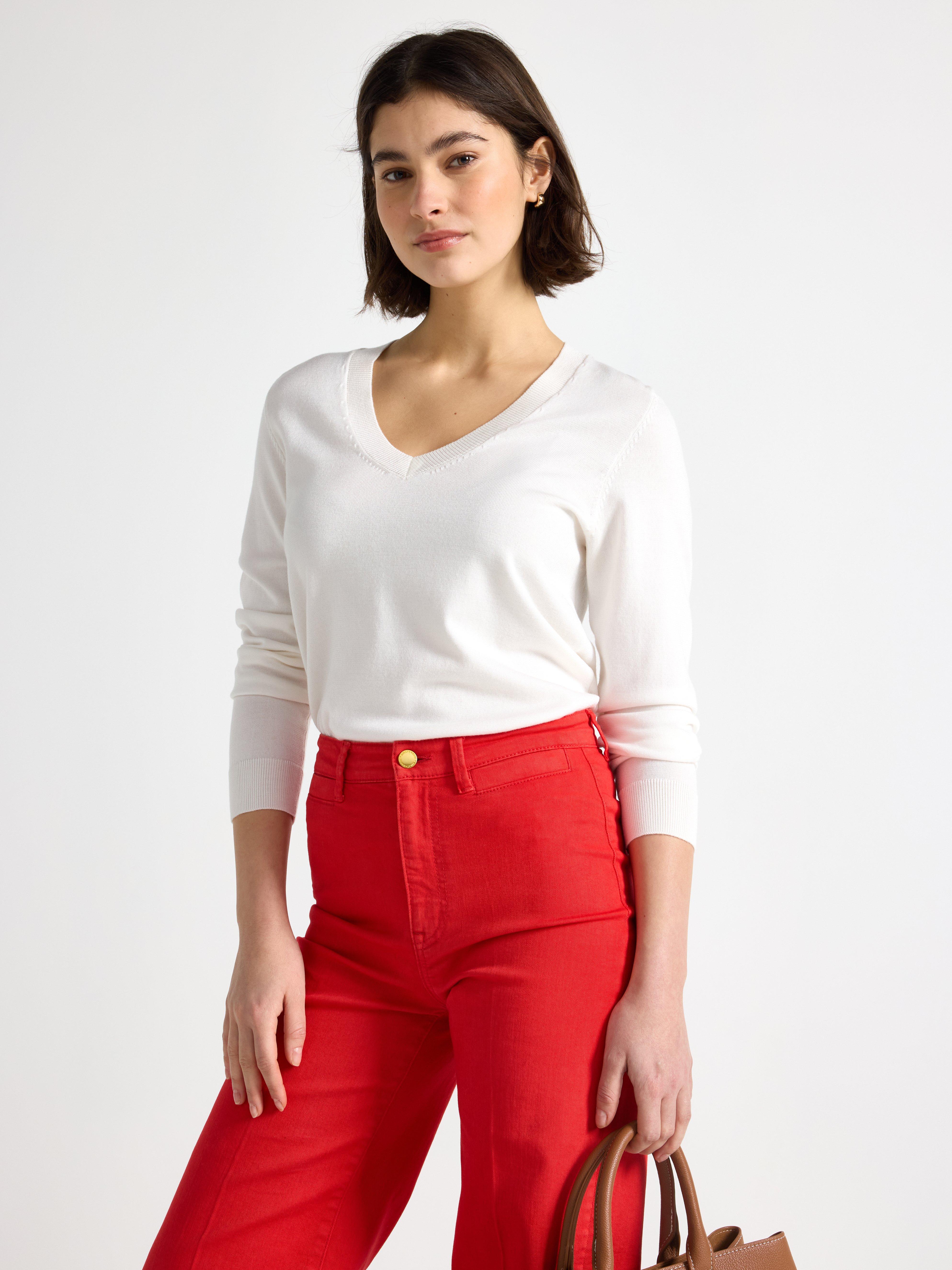 Sweater - Womens Wear - White