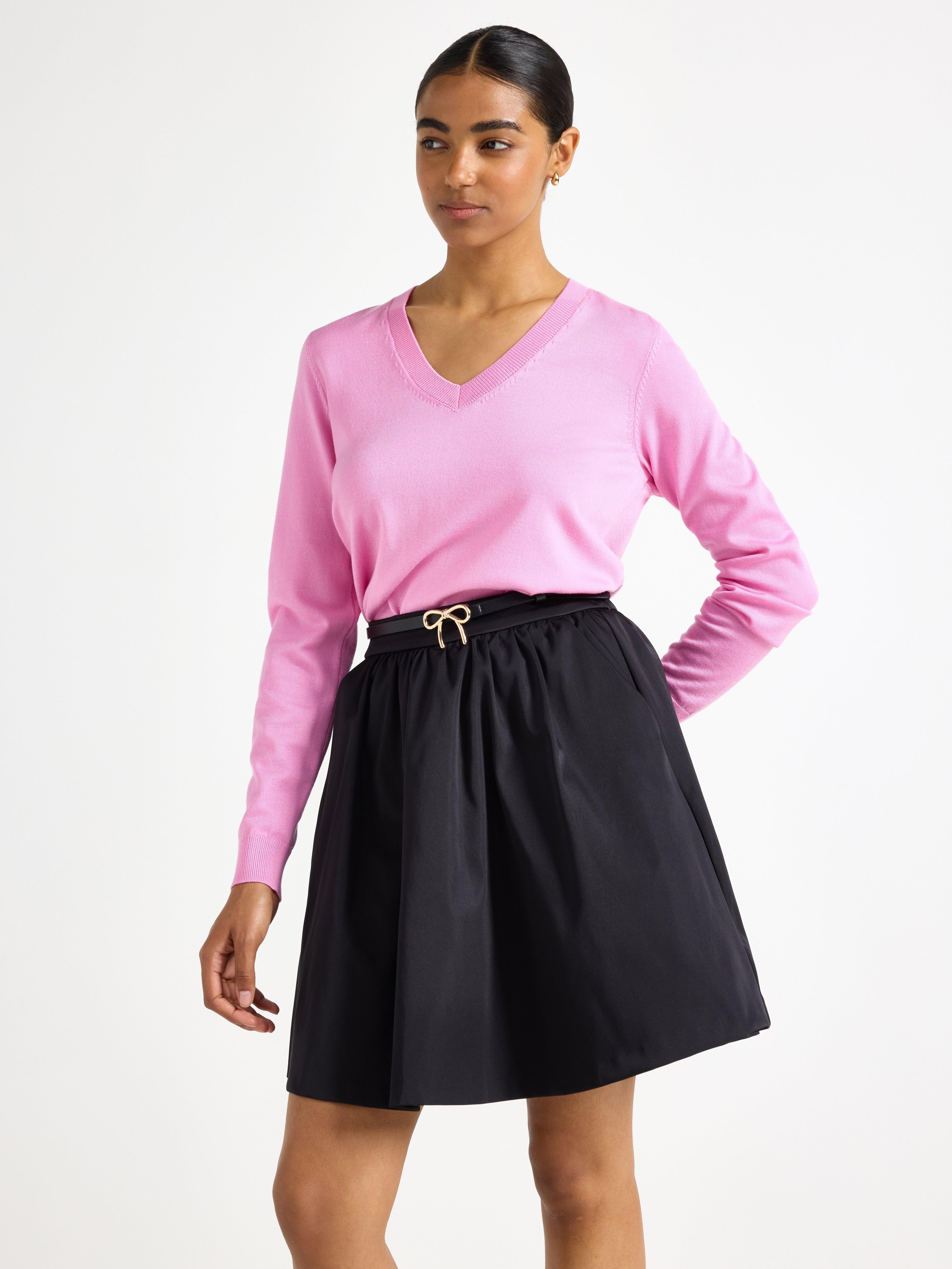 Sweater - Dame - Lilla