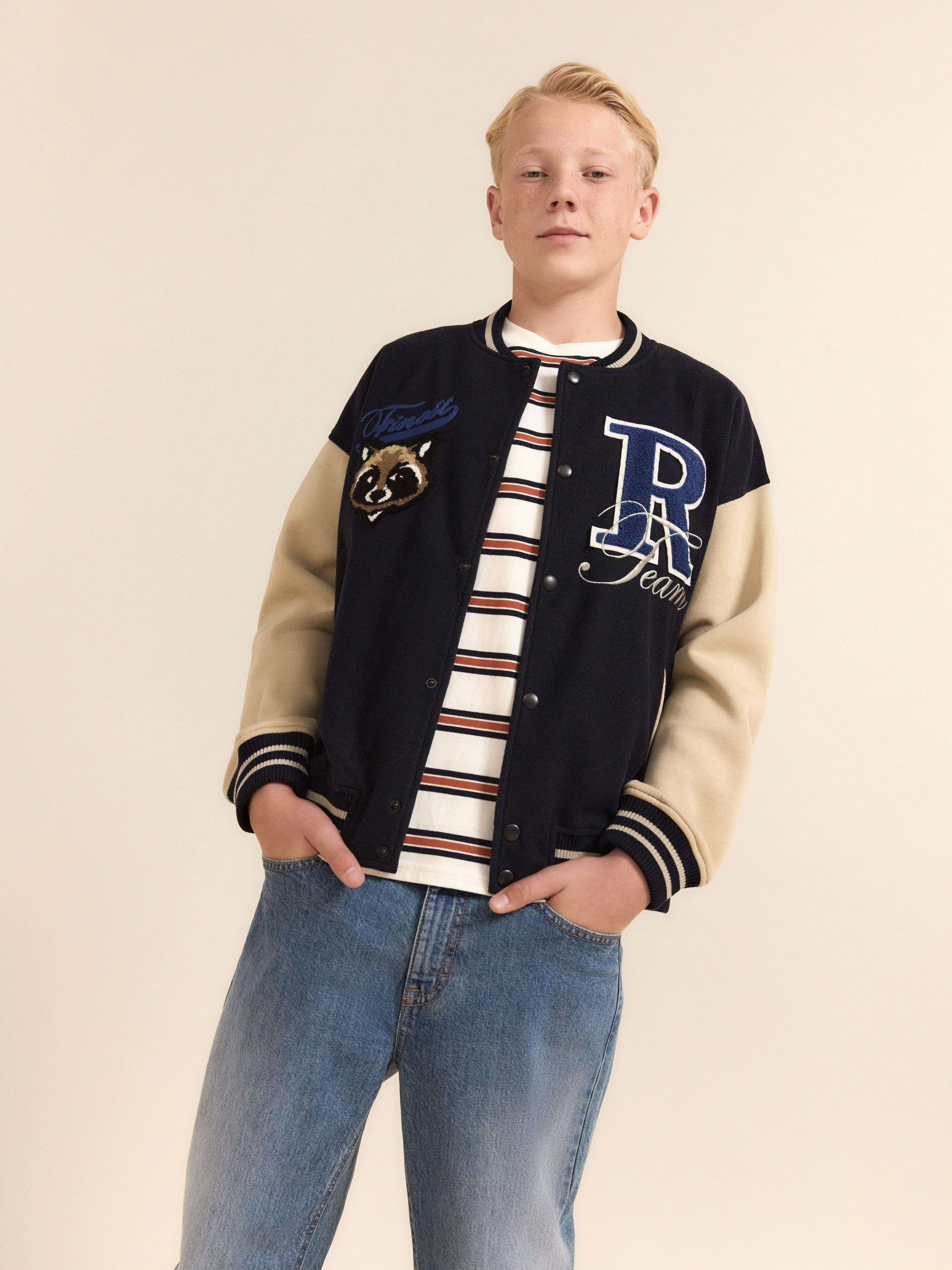 Baseball Jacket - Kids Wear - Blue