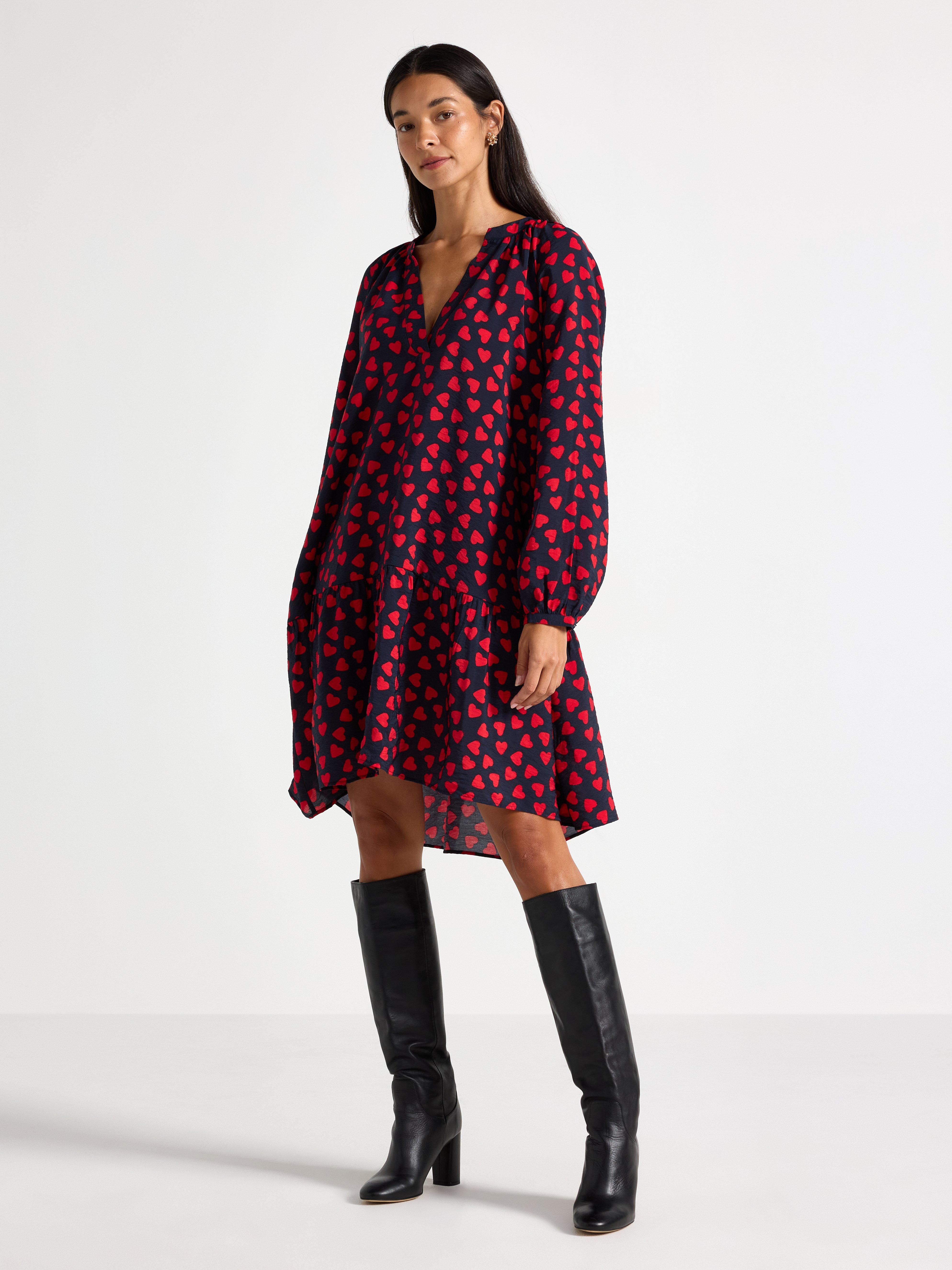 Klänning - Dam - Röd