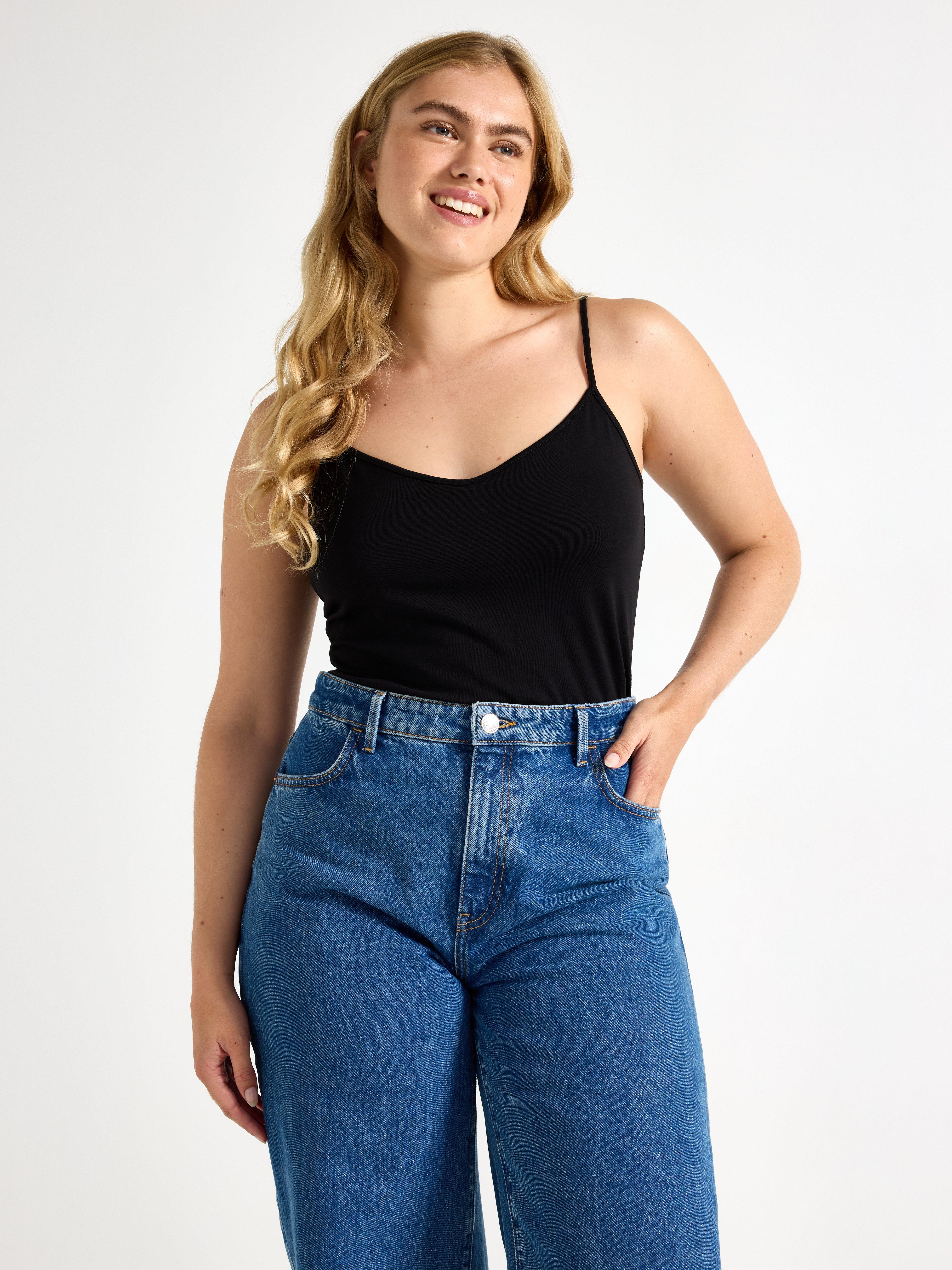 Singlet - Womens Wear - Black