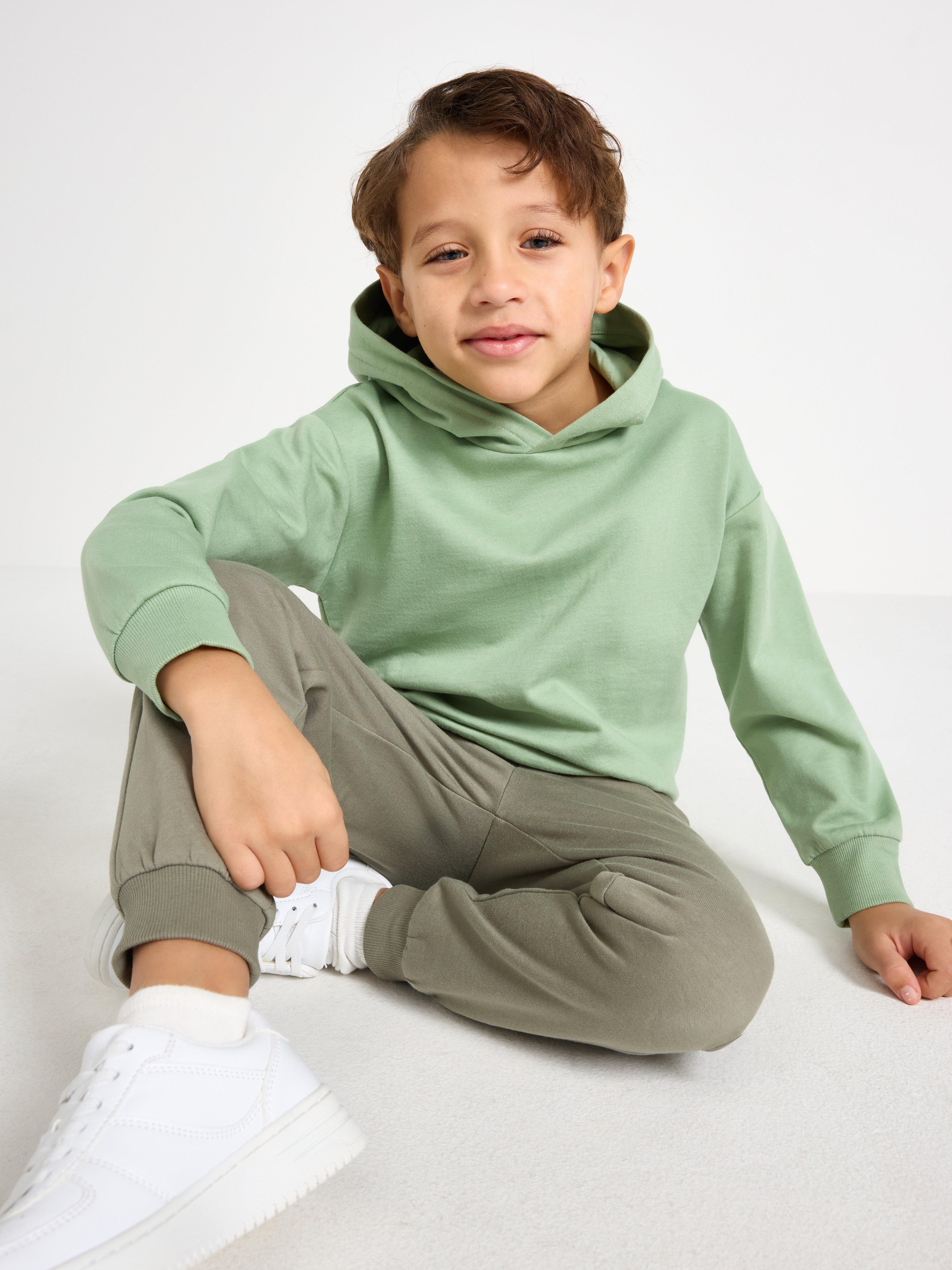 Hooded Sweatshirt - Kids Wear - Green