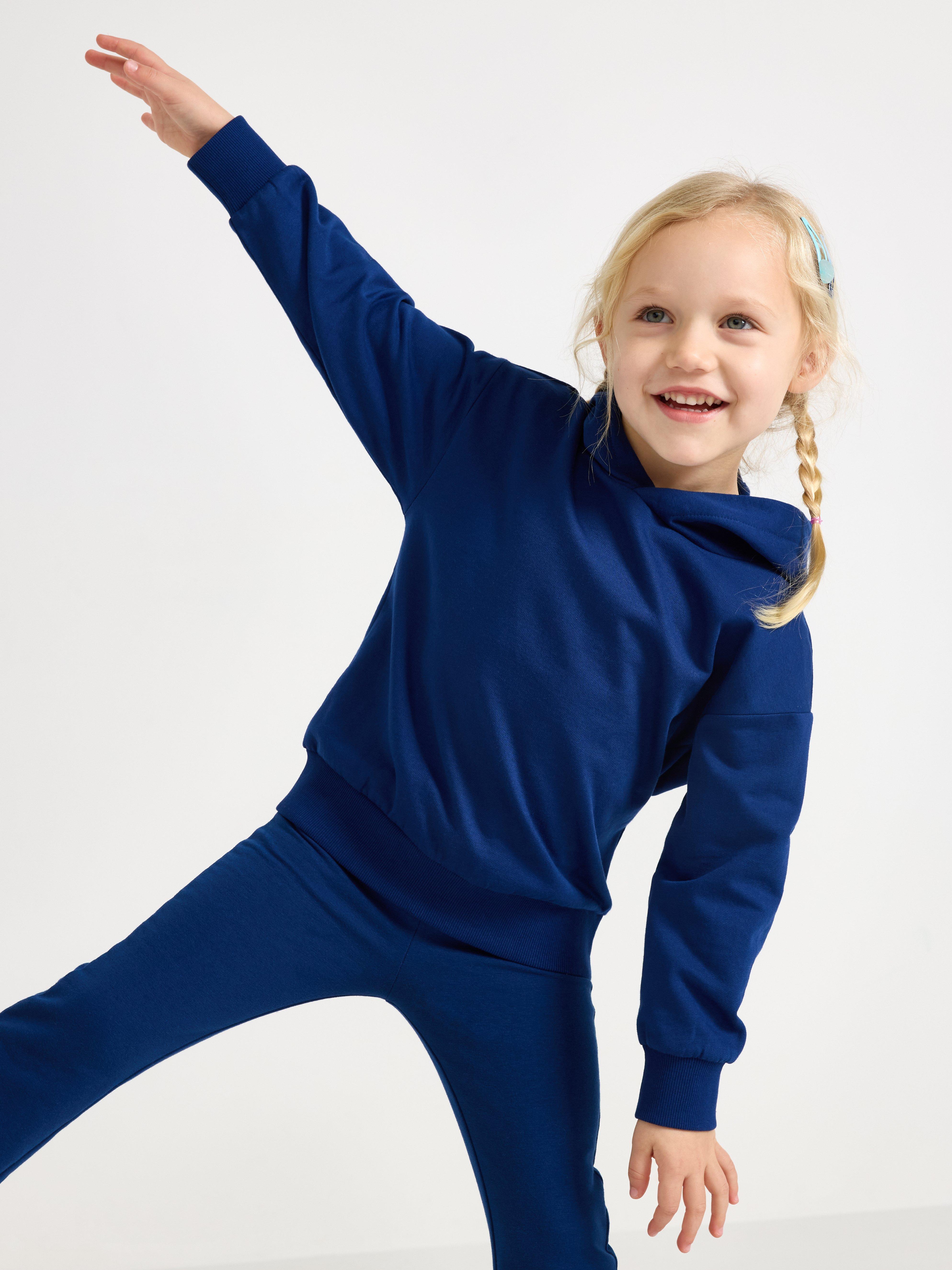 Hooded Sweatshirt - Kids Wear - Blue