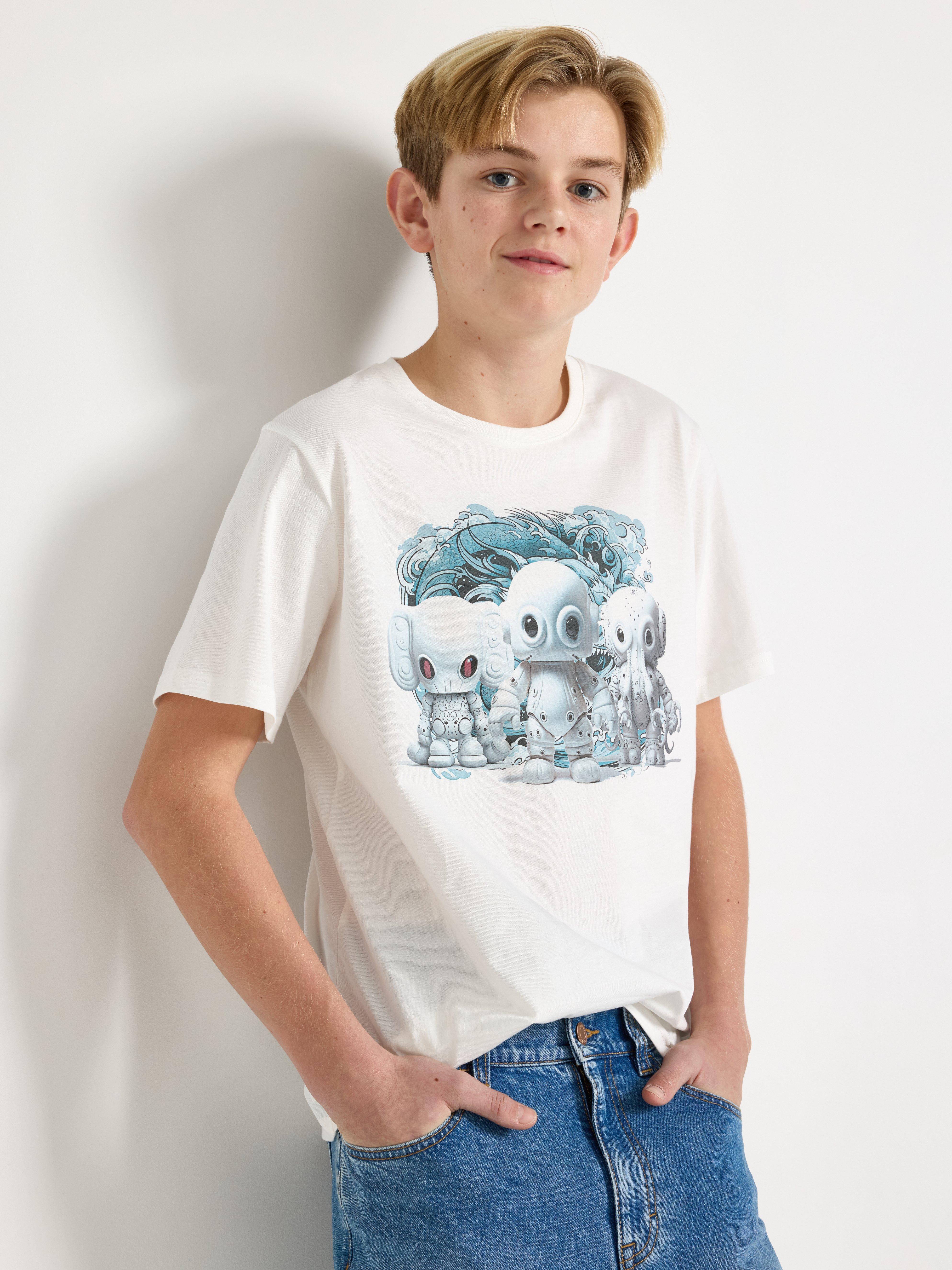 T-shirt - Kids Wear - White