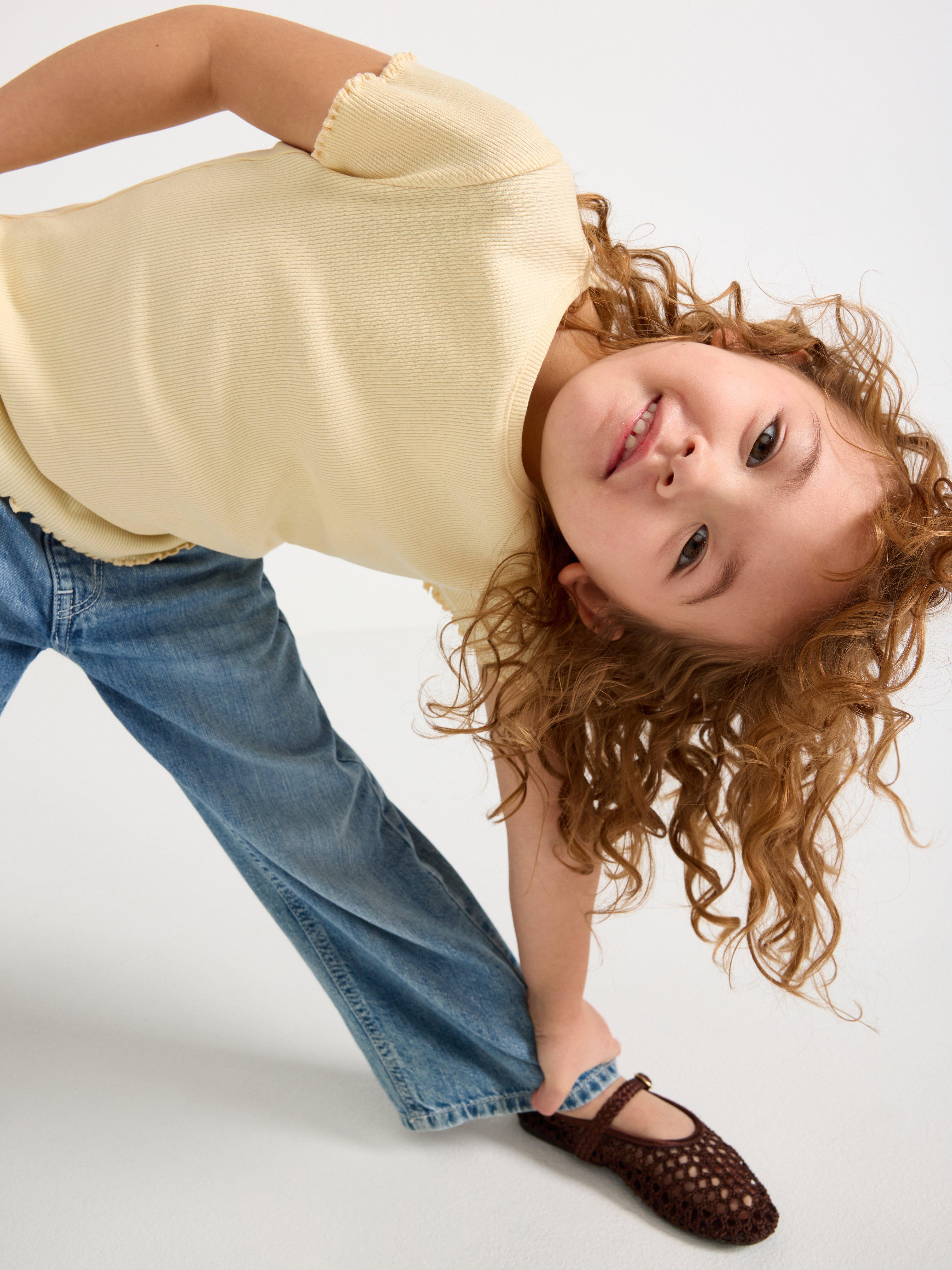 Top - Kids Wear - Yellow