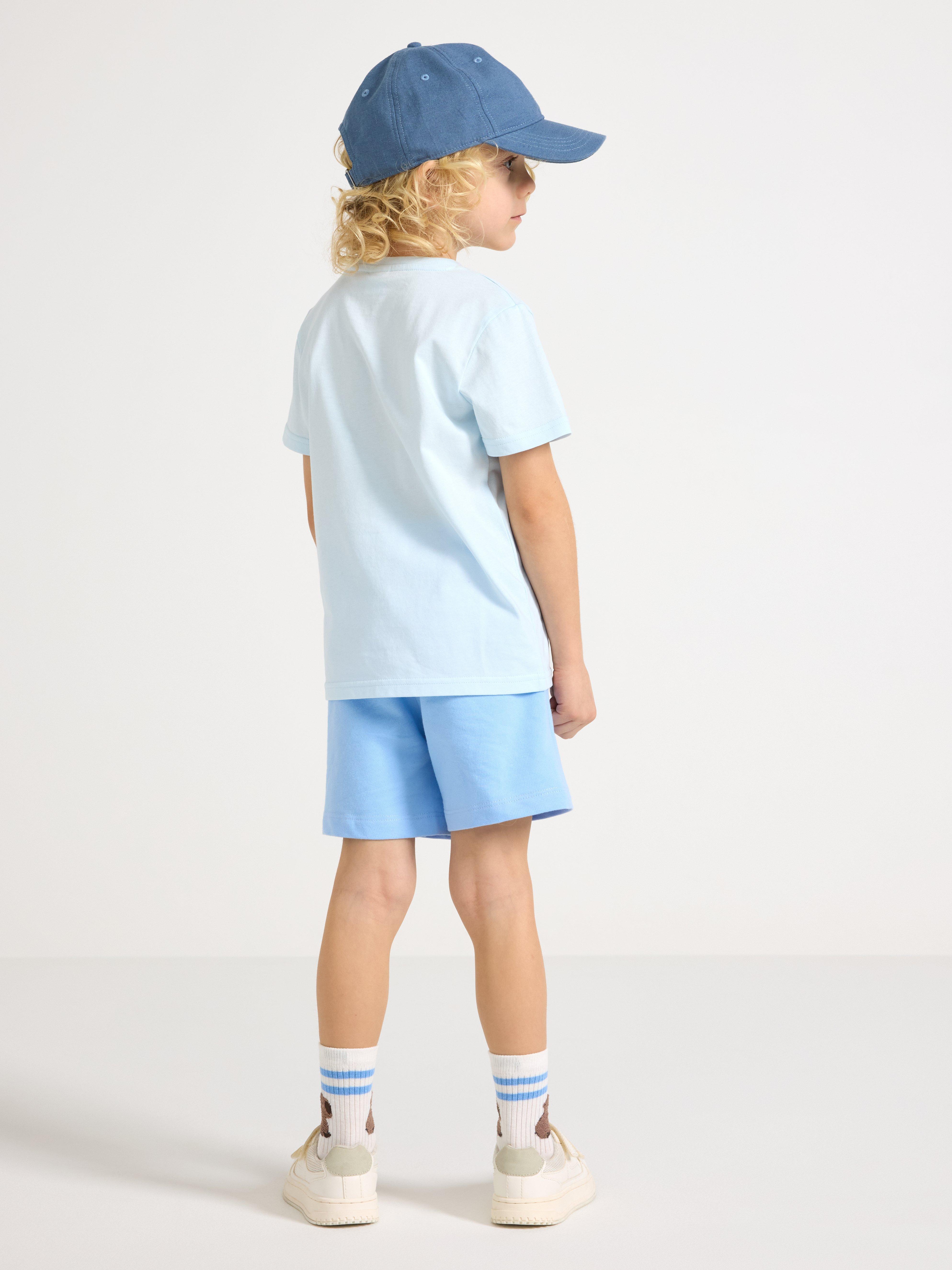 Shorts - Barn - Blå