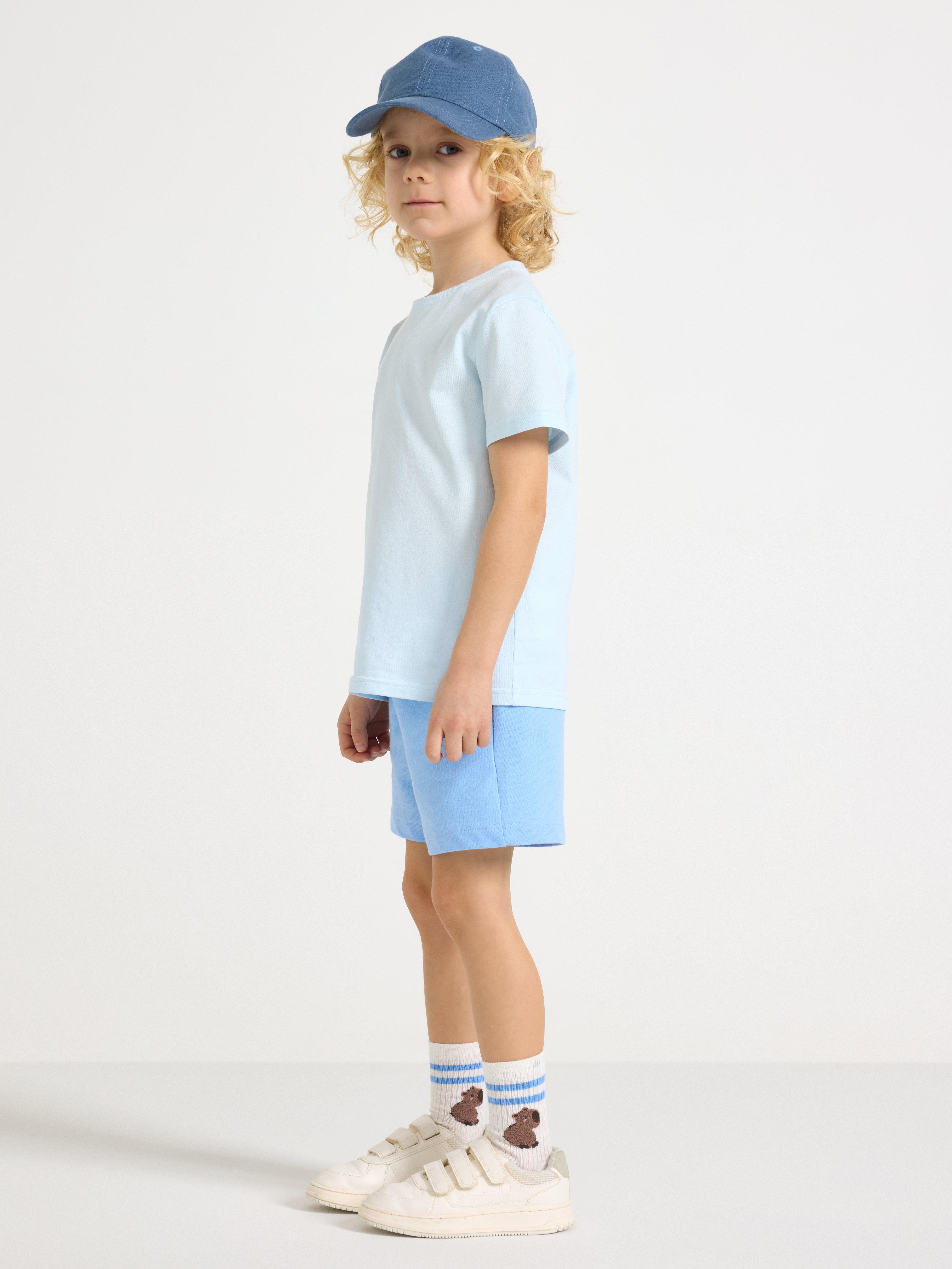 Shorts - Barn - Blå