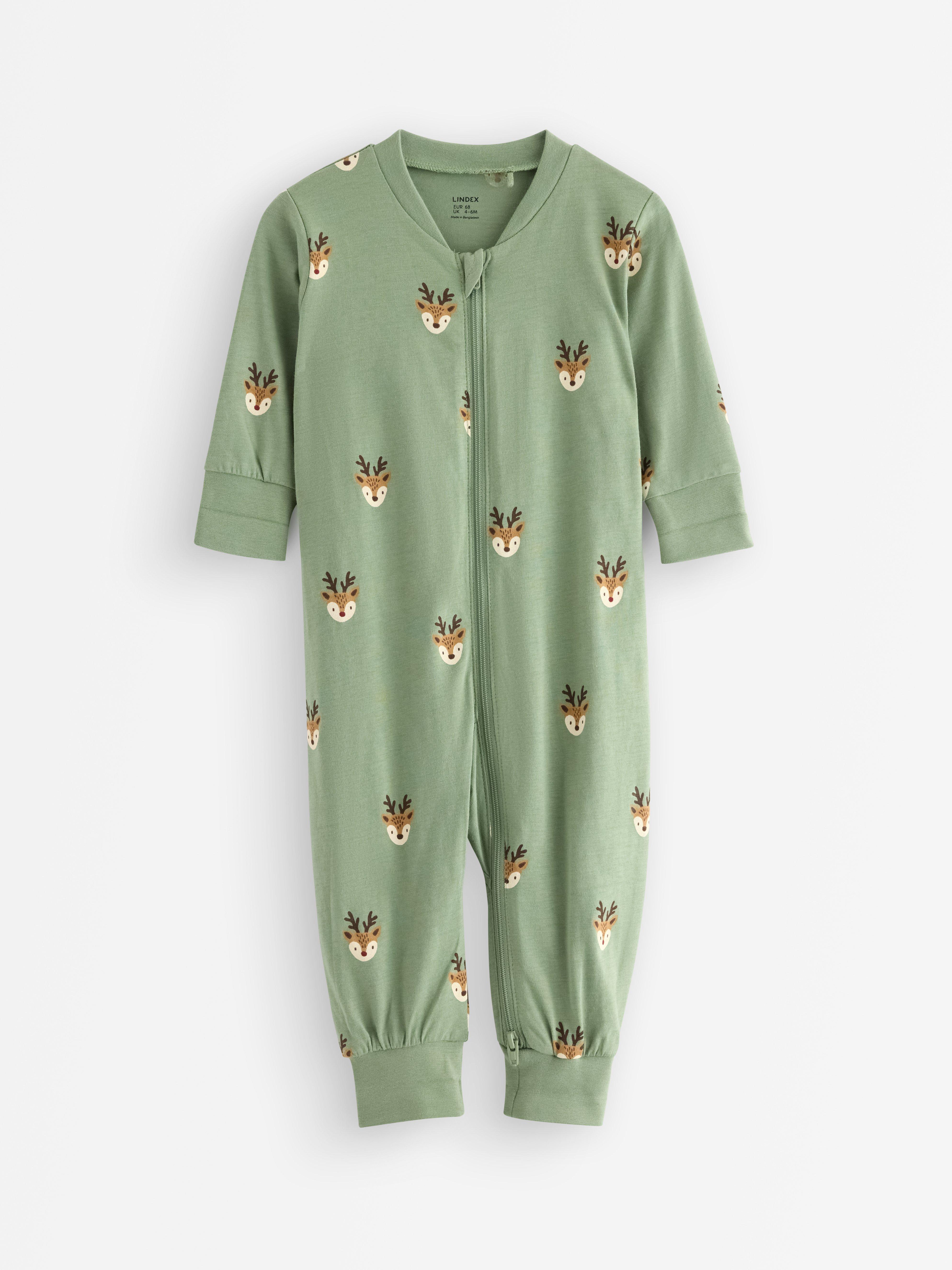 Pyjamas onesie - Børn - Khaki