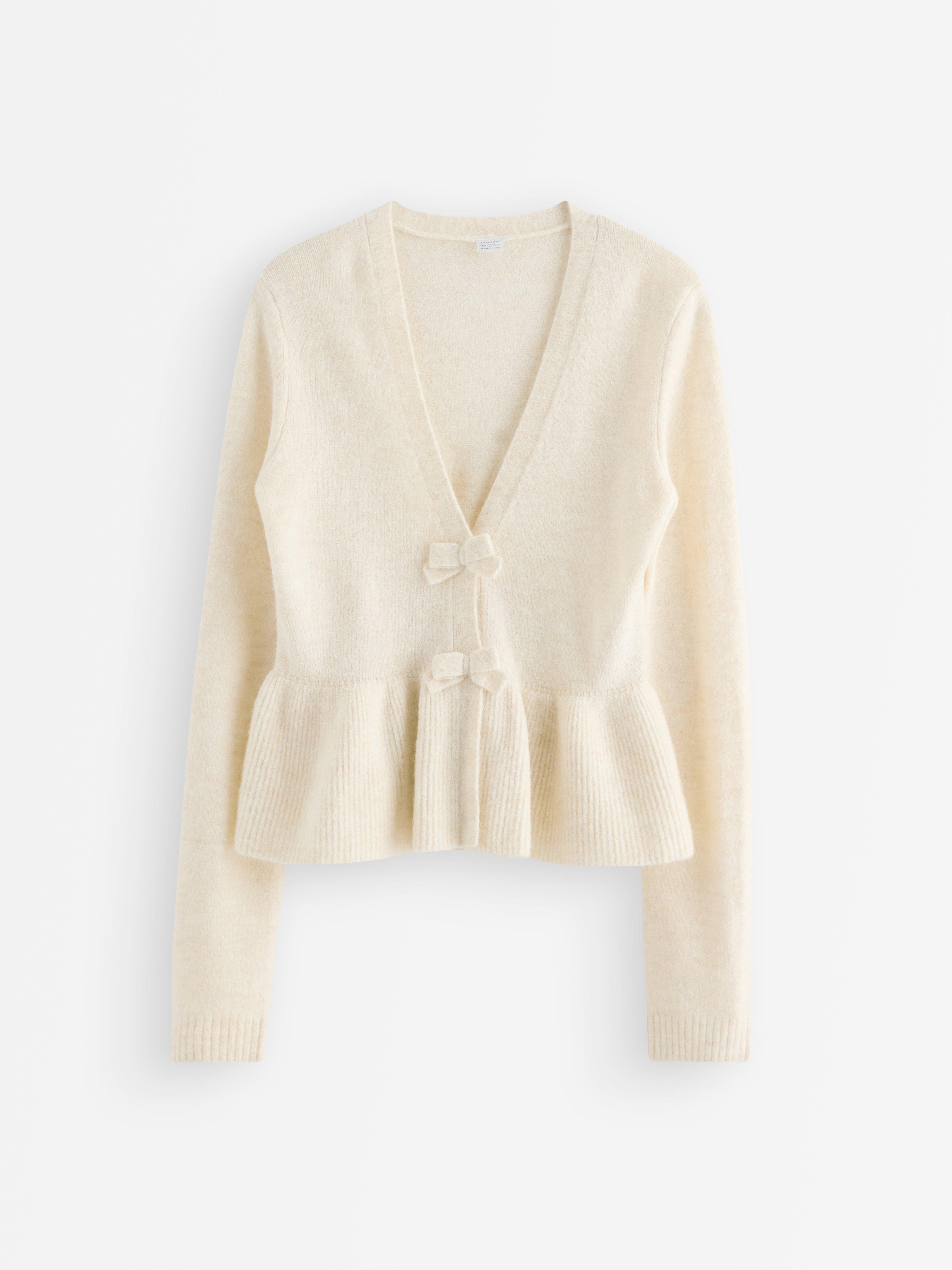 Cardigan - Børn - Beige