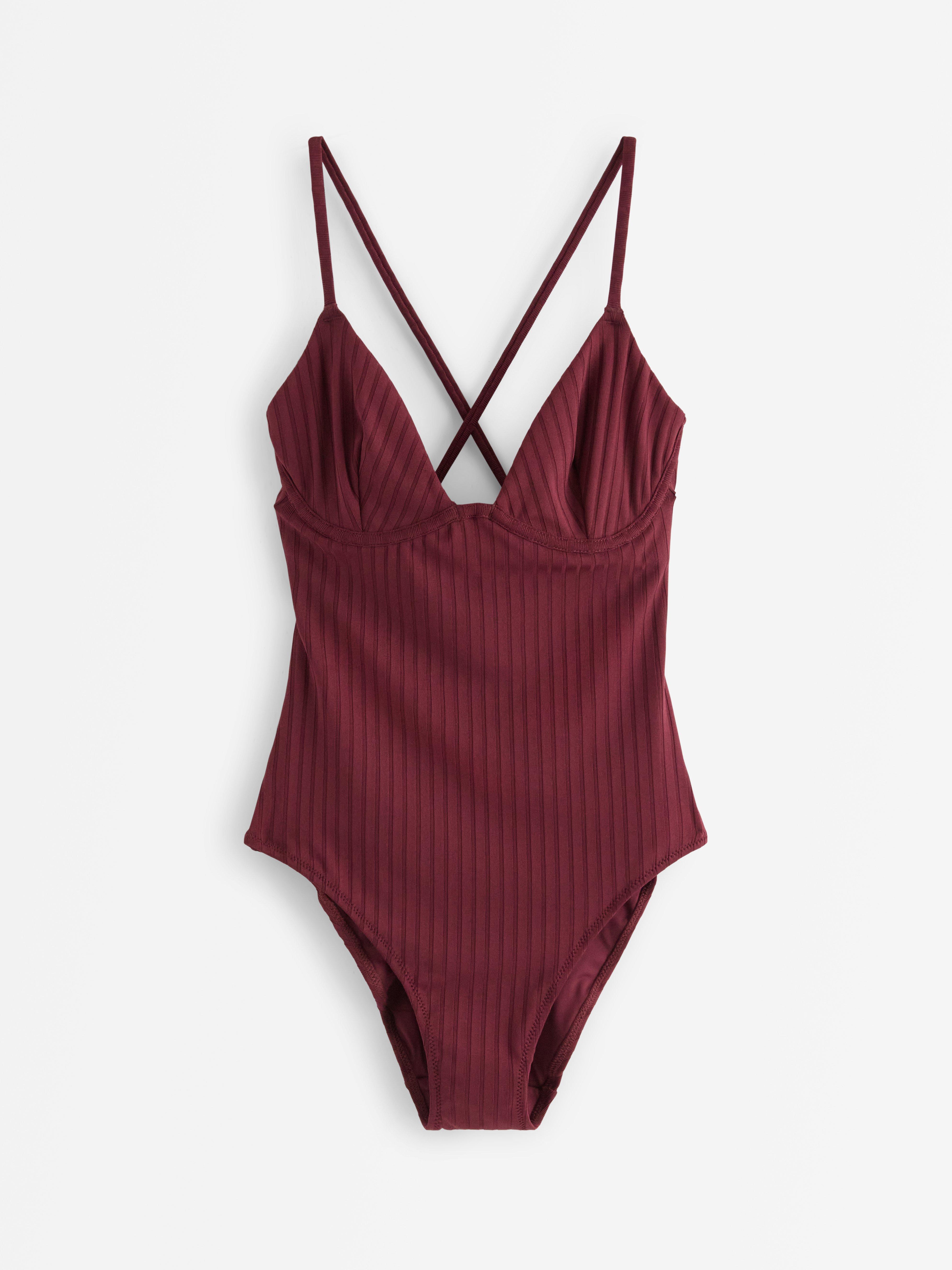 Swim Suit - Lingerie - Red