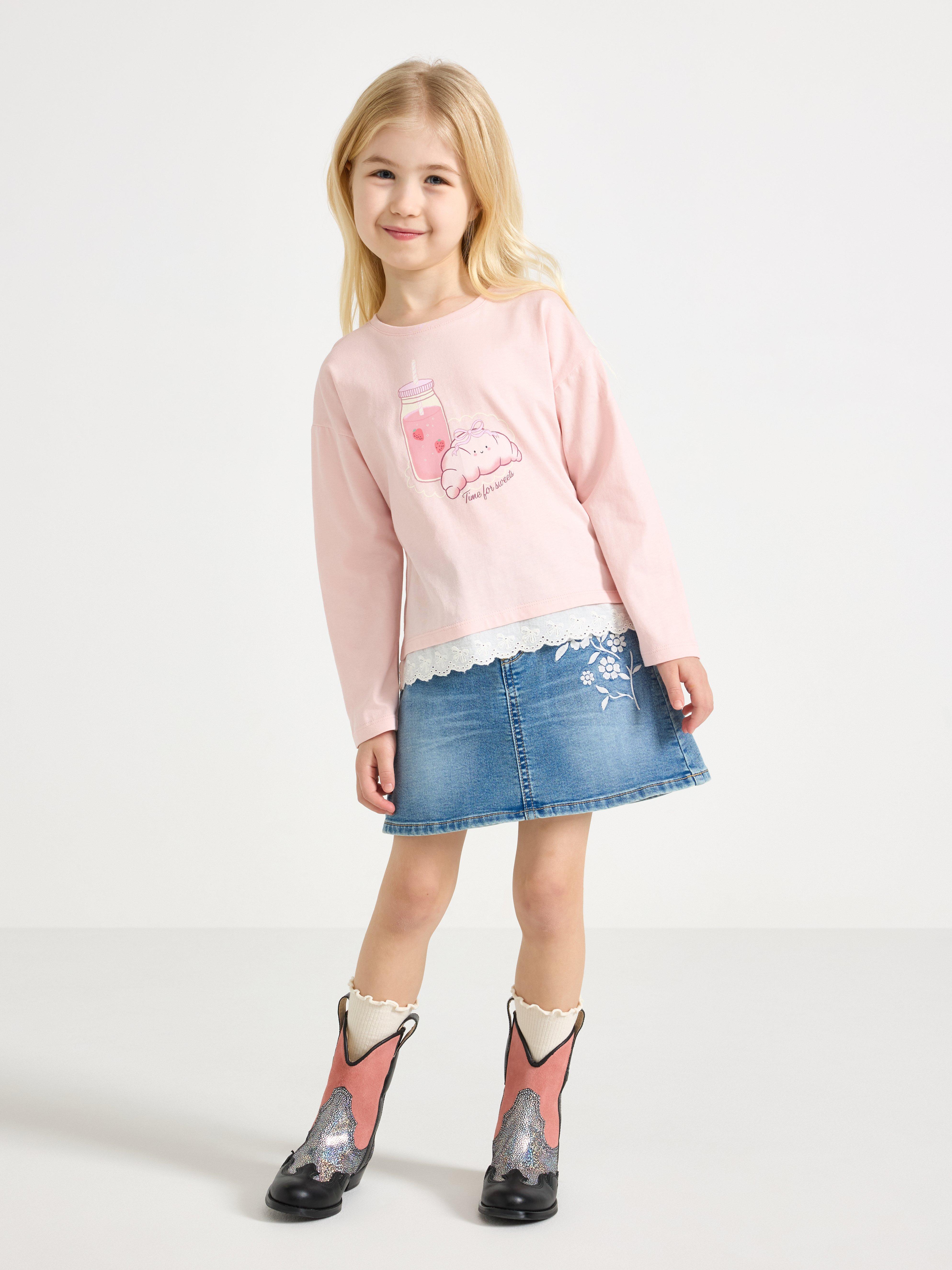 Skjørt - Barn - Blå