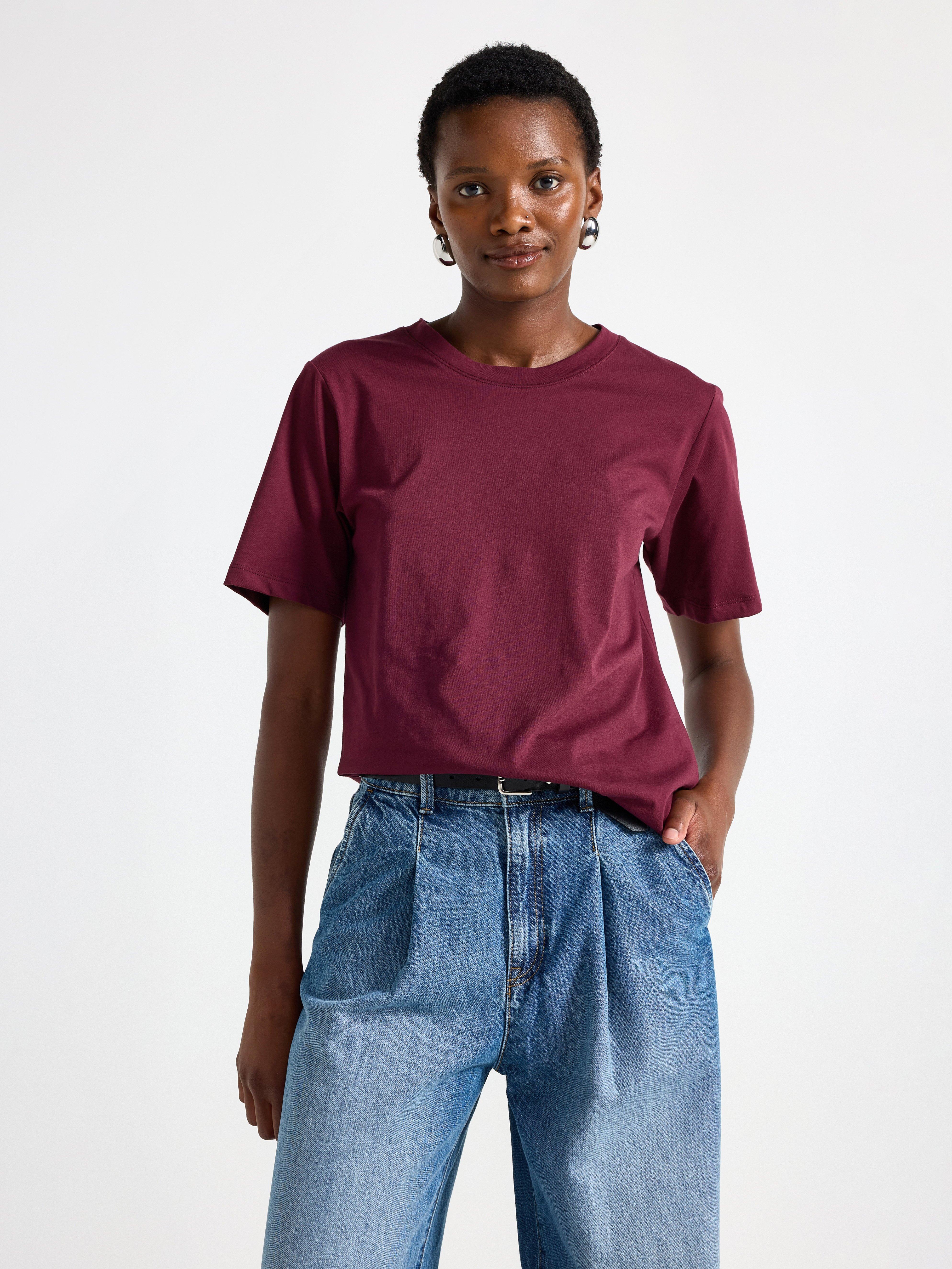 T-shirt - Dame - Lilla