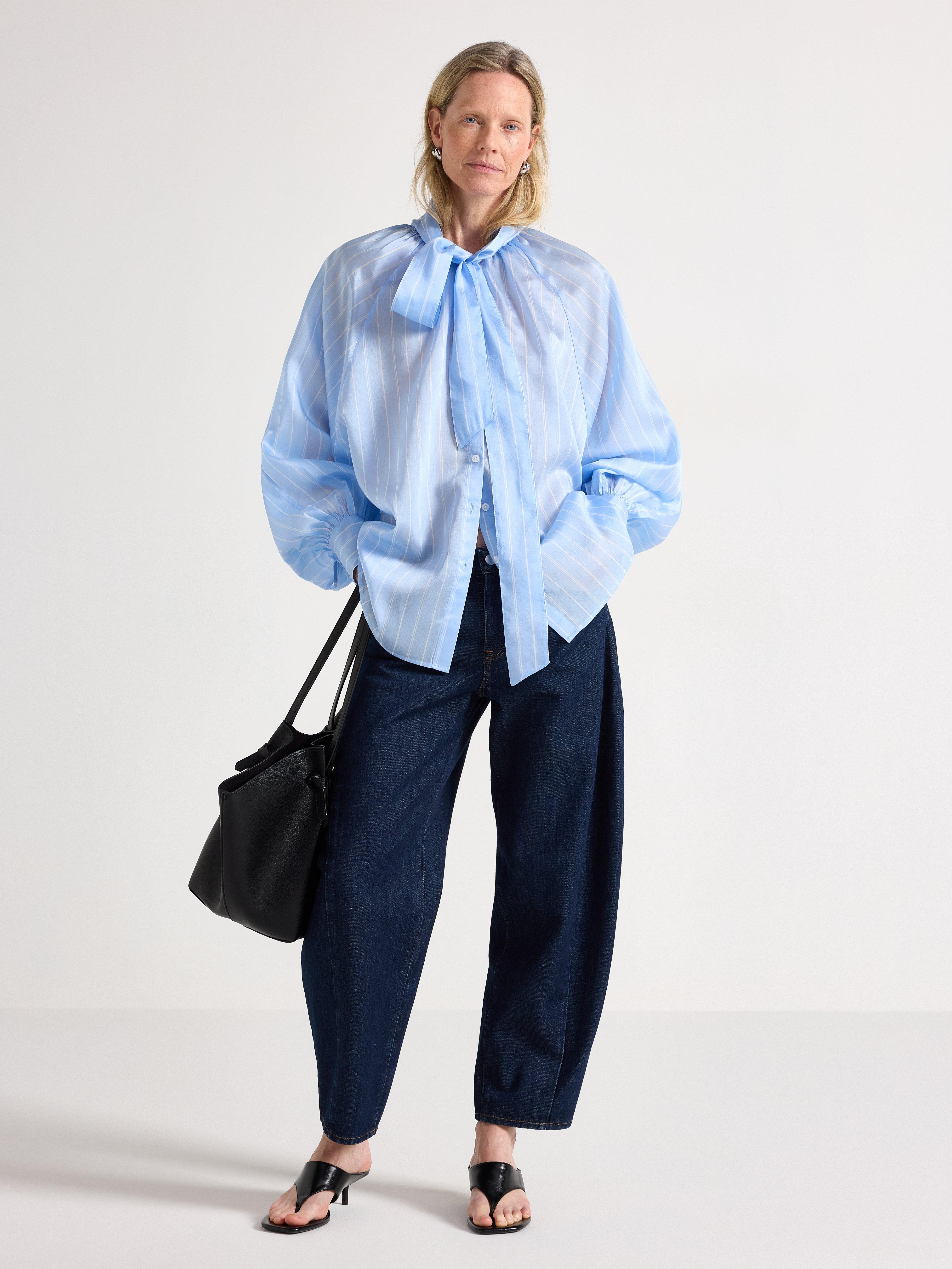 Blus - Dam - Blå