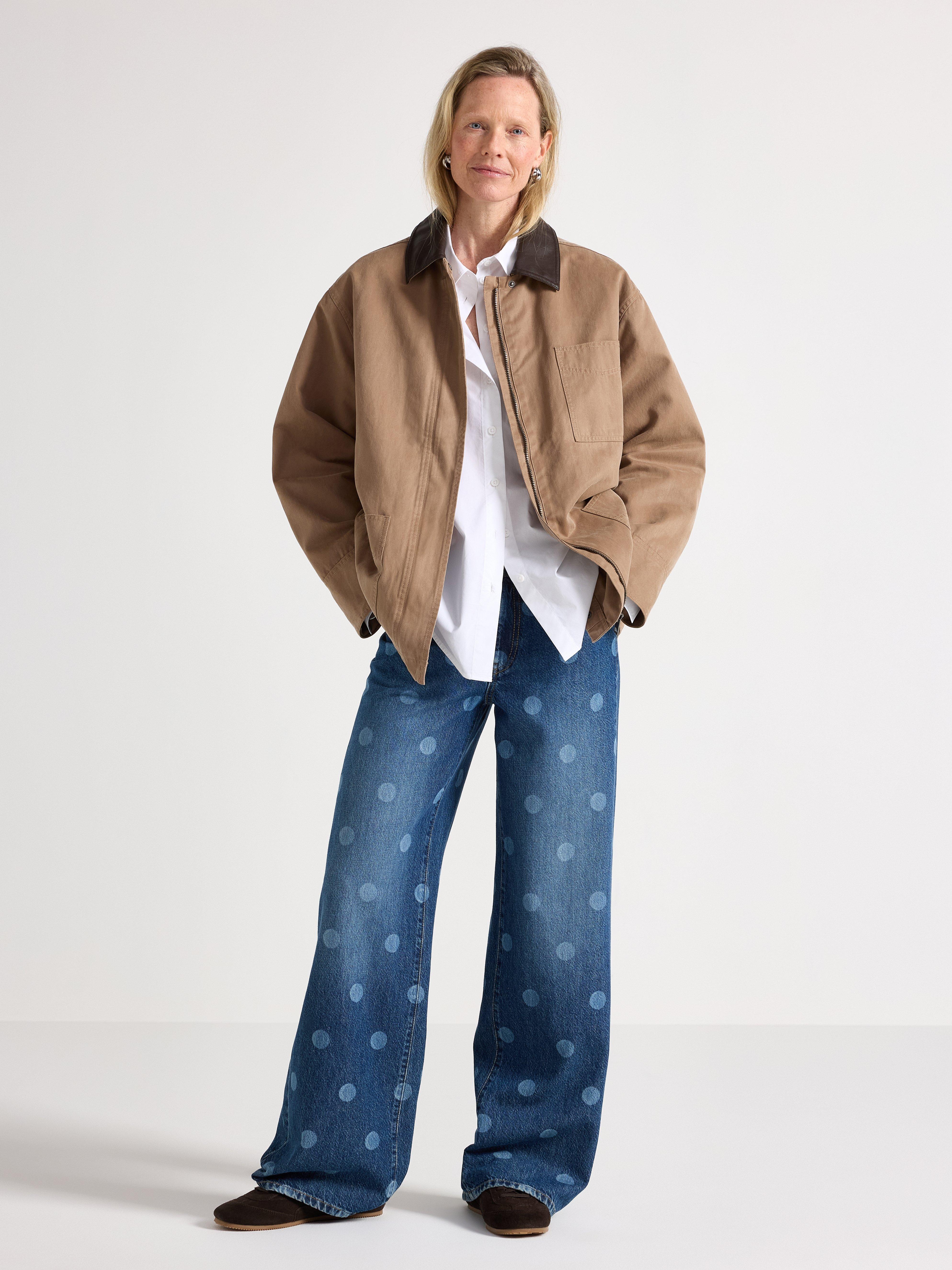 Jacket - Womens Wear - Brown