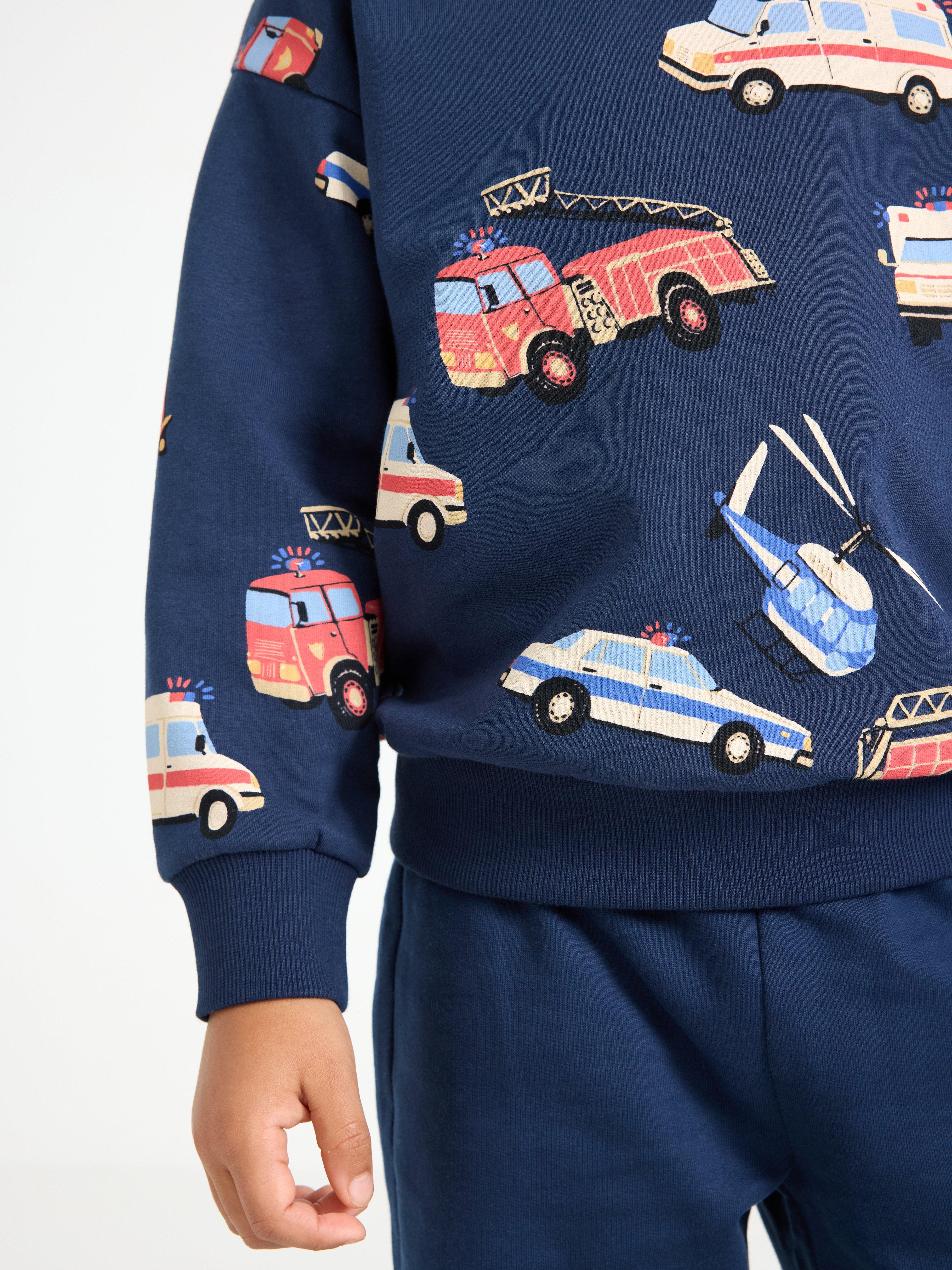 Sweatshirt - Kids Wear - Blue