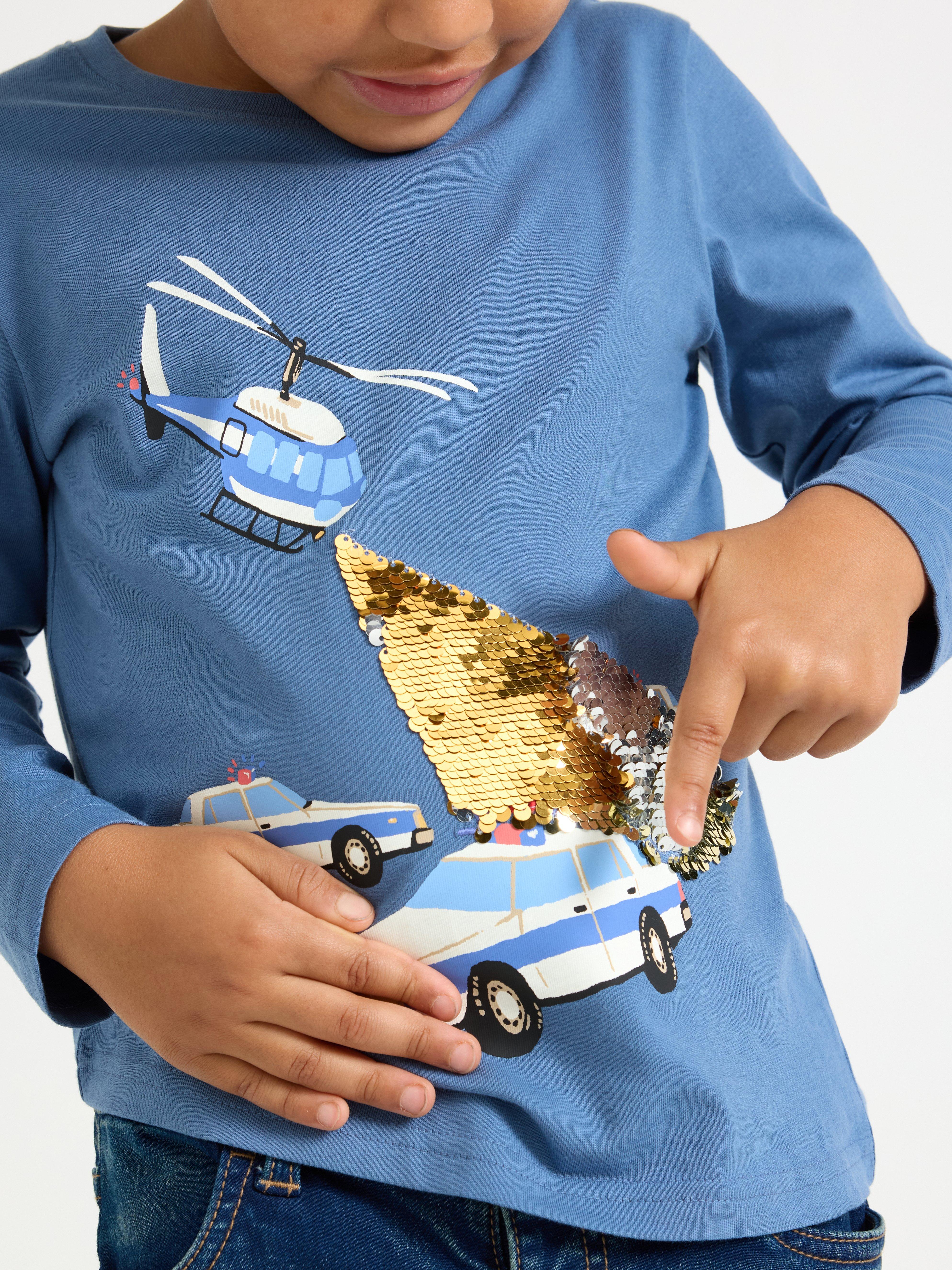 Top - Kids Wear - Blue
