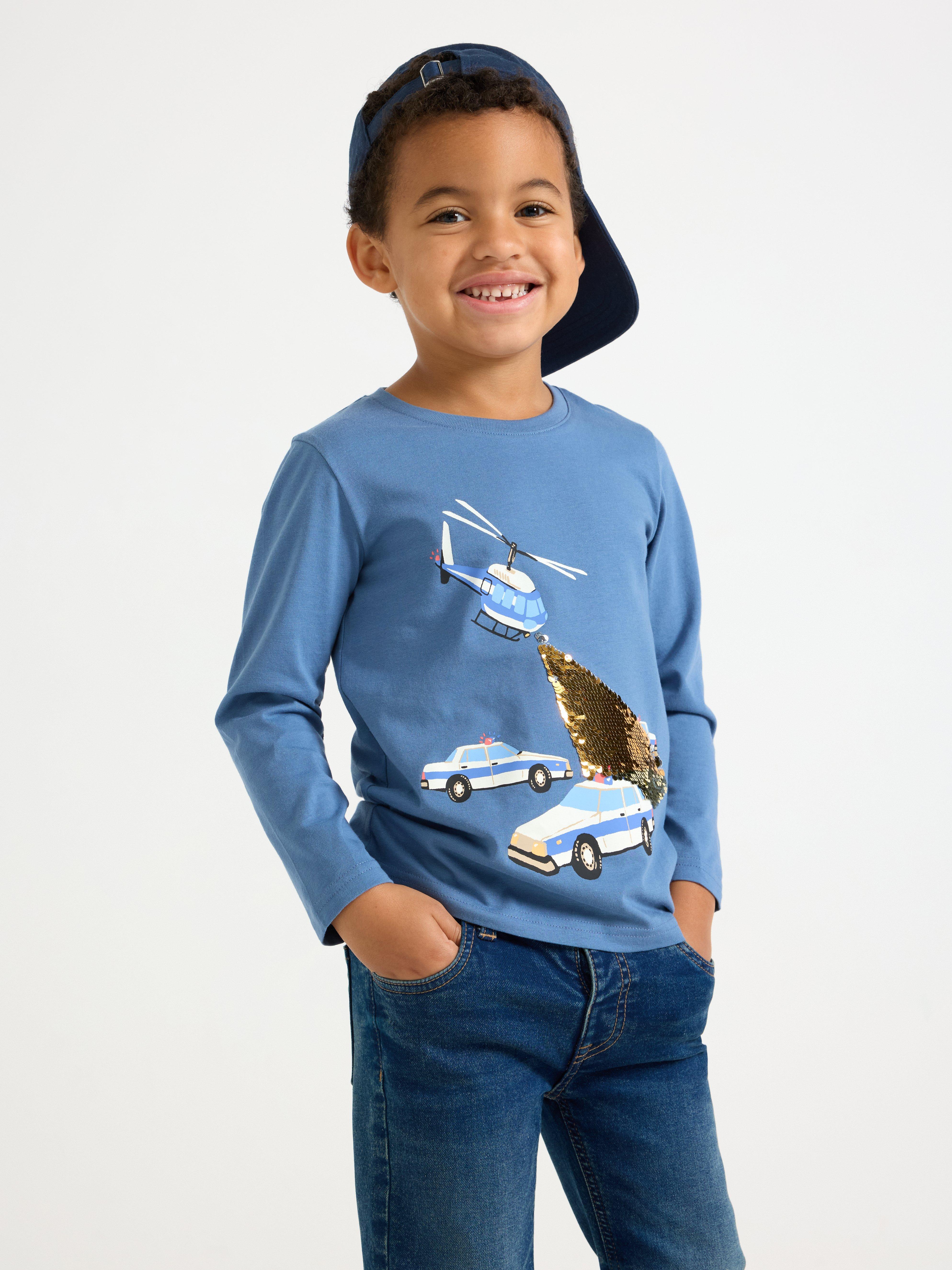 Top - Kids Wear - Blue