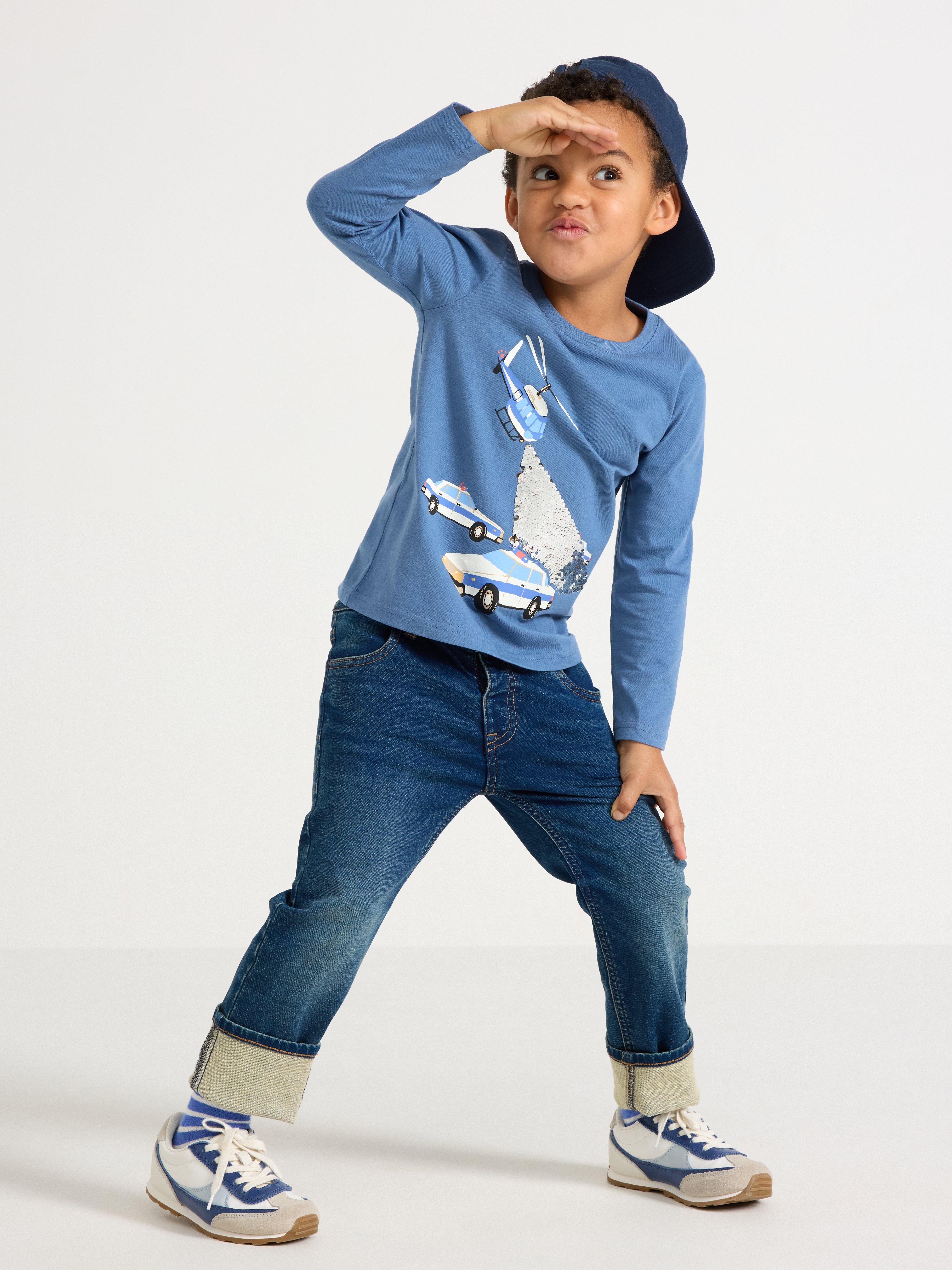 Top - Kids Wear - Blue