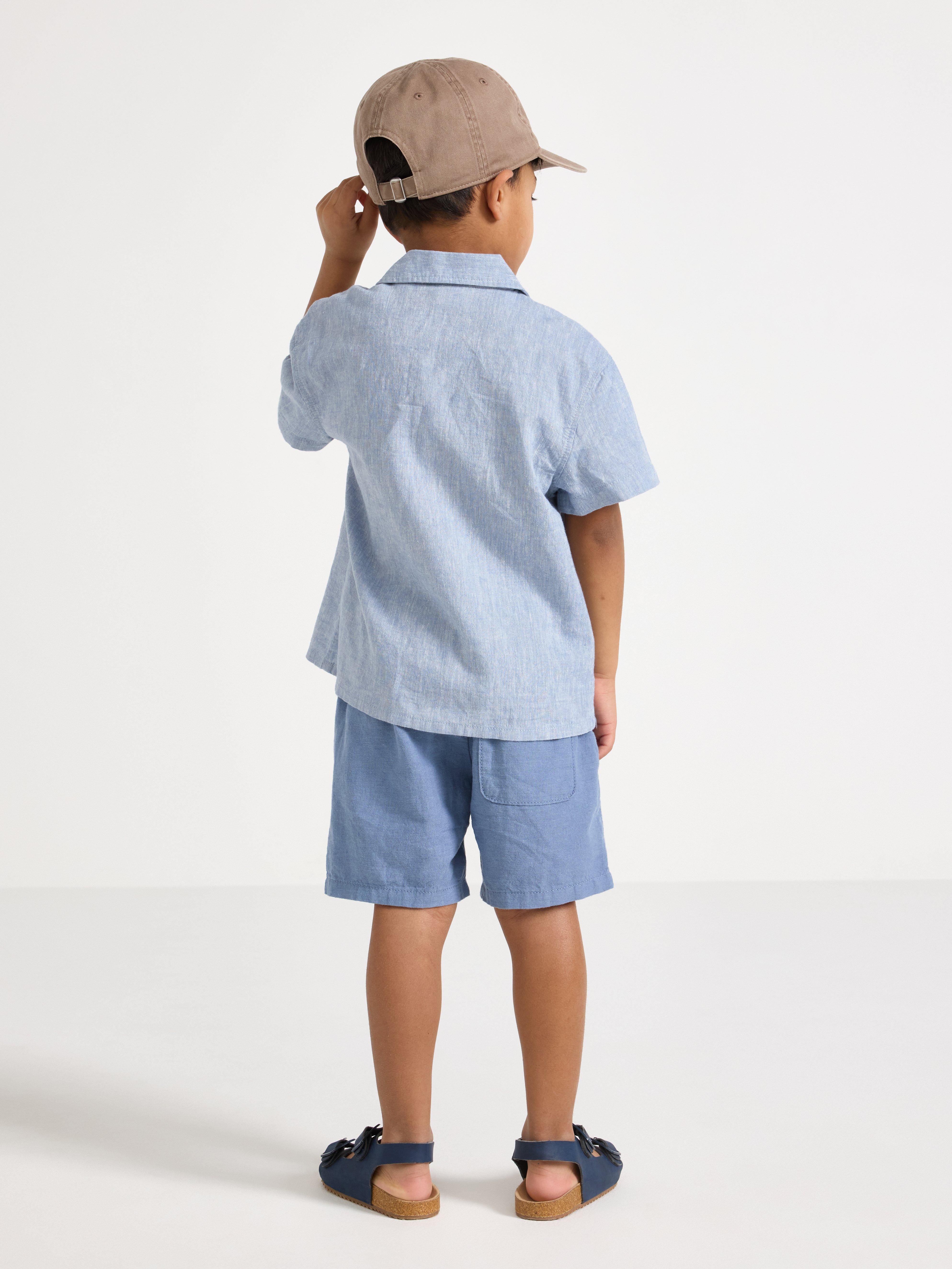 Shorts - Barn - Blå