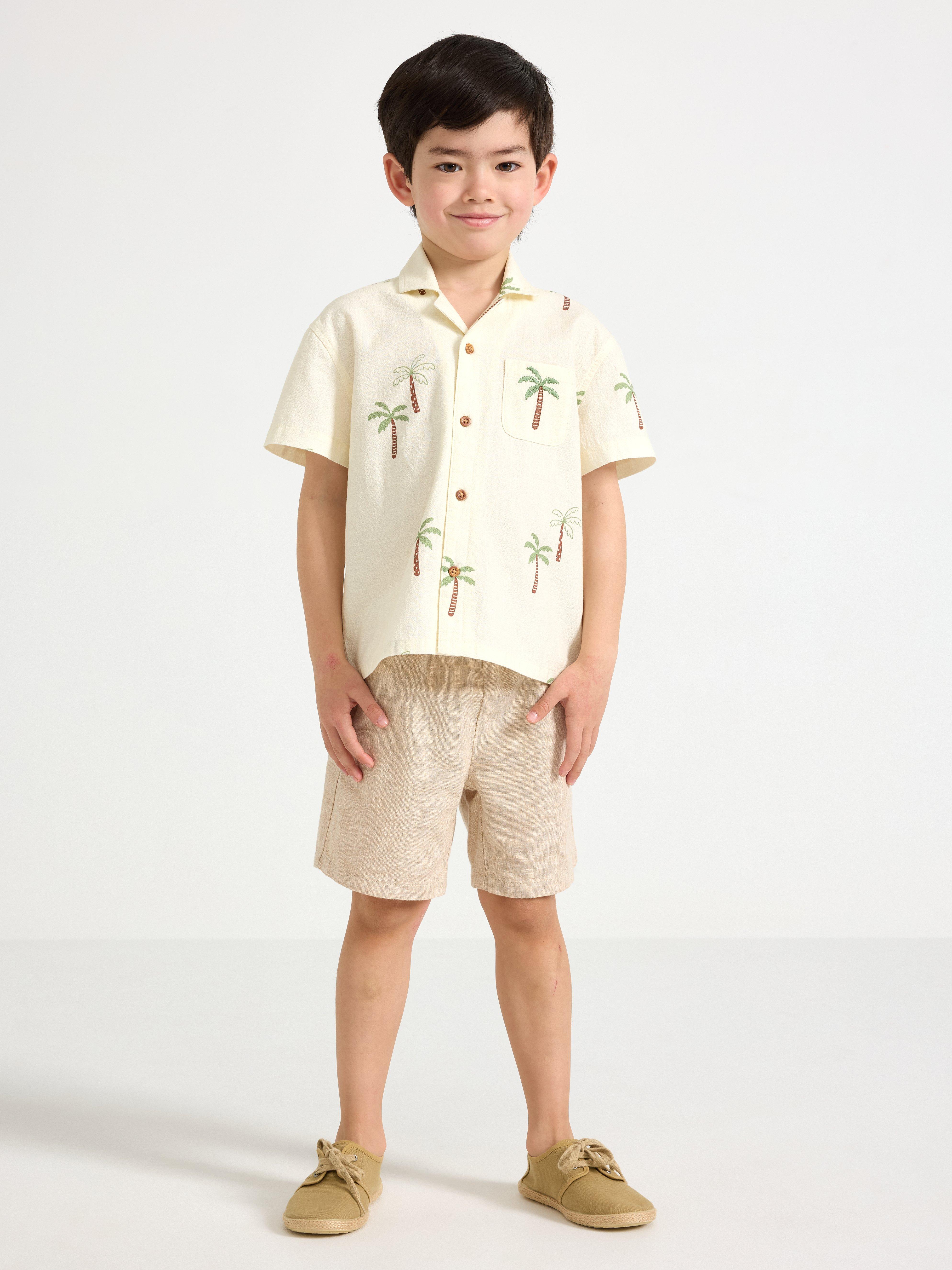 Shorts - Kids Wear - Beige