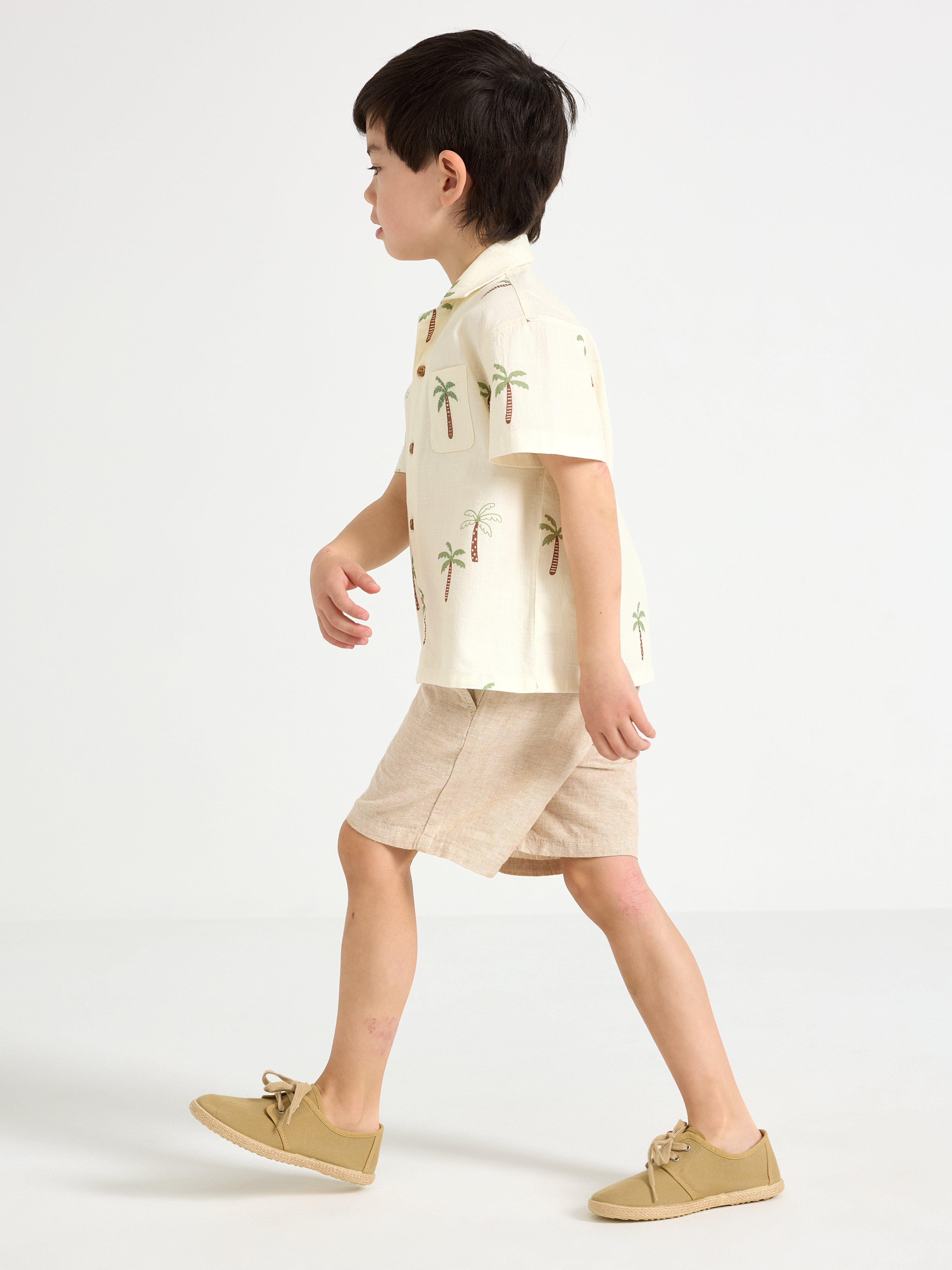 Shorts - Kids Wear - Beige