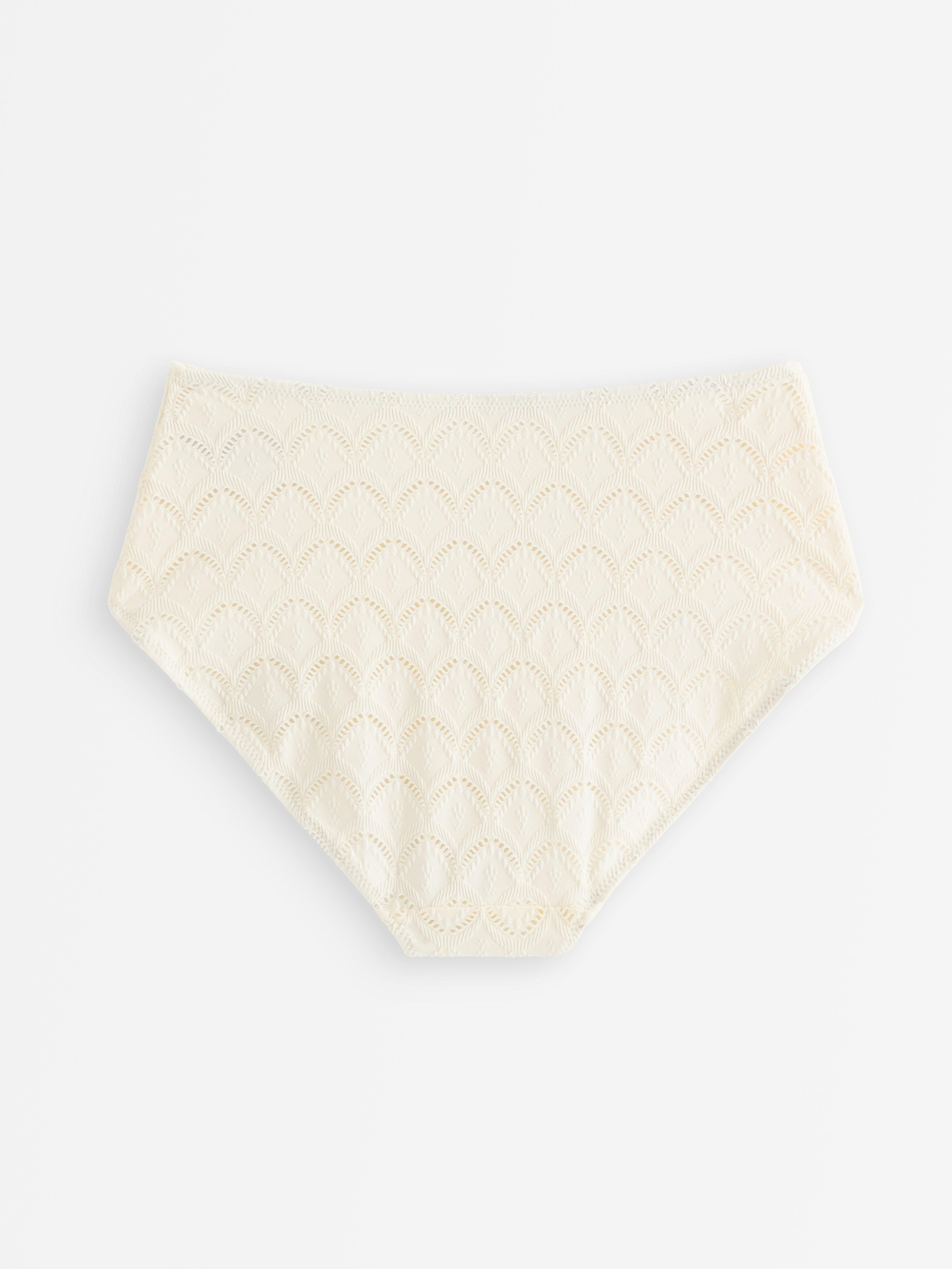 Bikinitrosa Hög - Underkläder - Vit