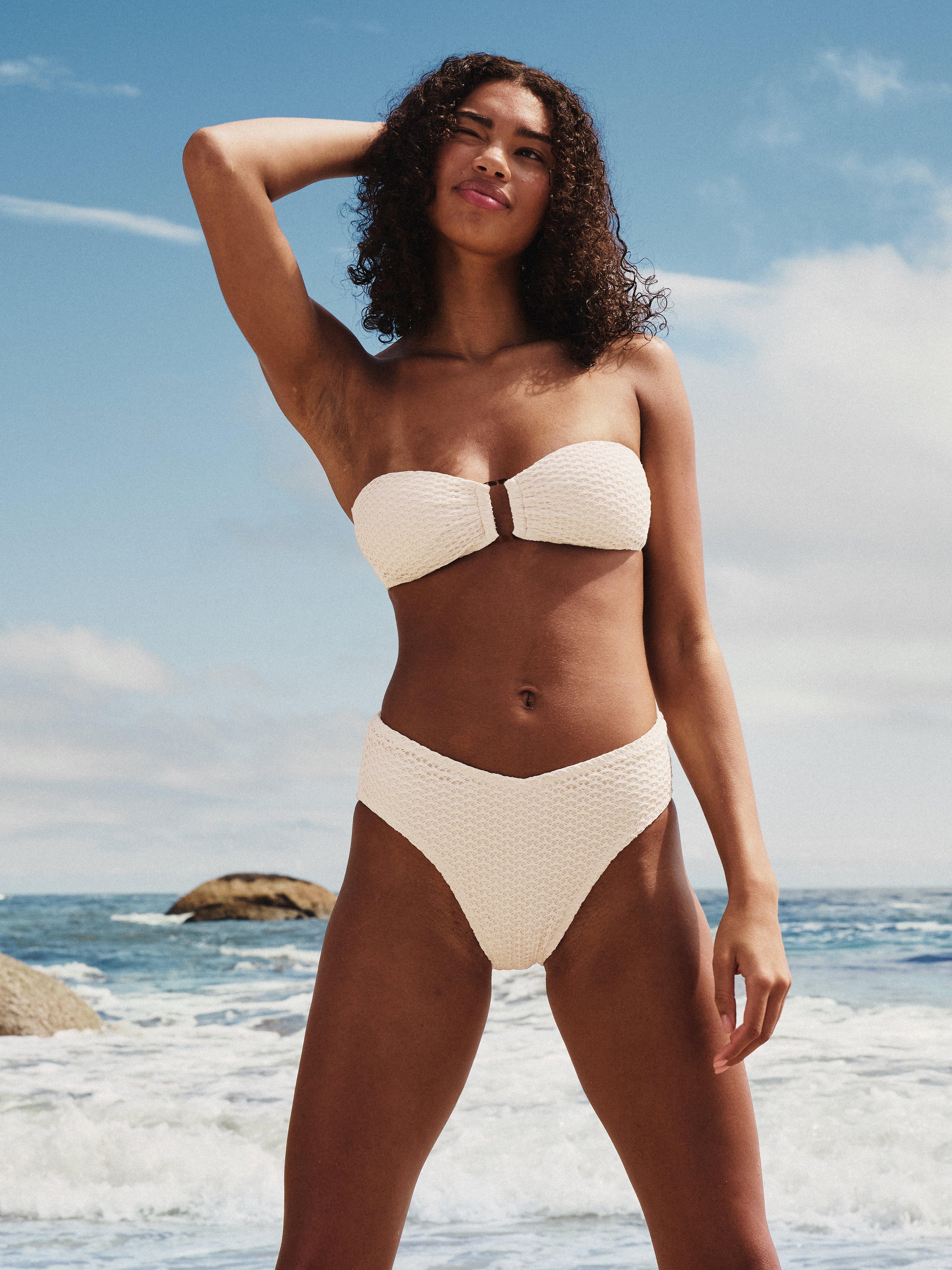 Bandeau-bh - Underkläder - Vit