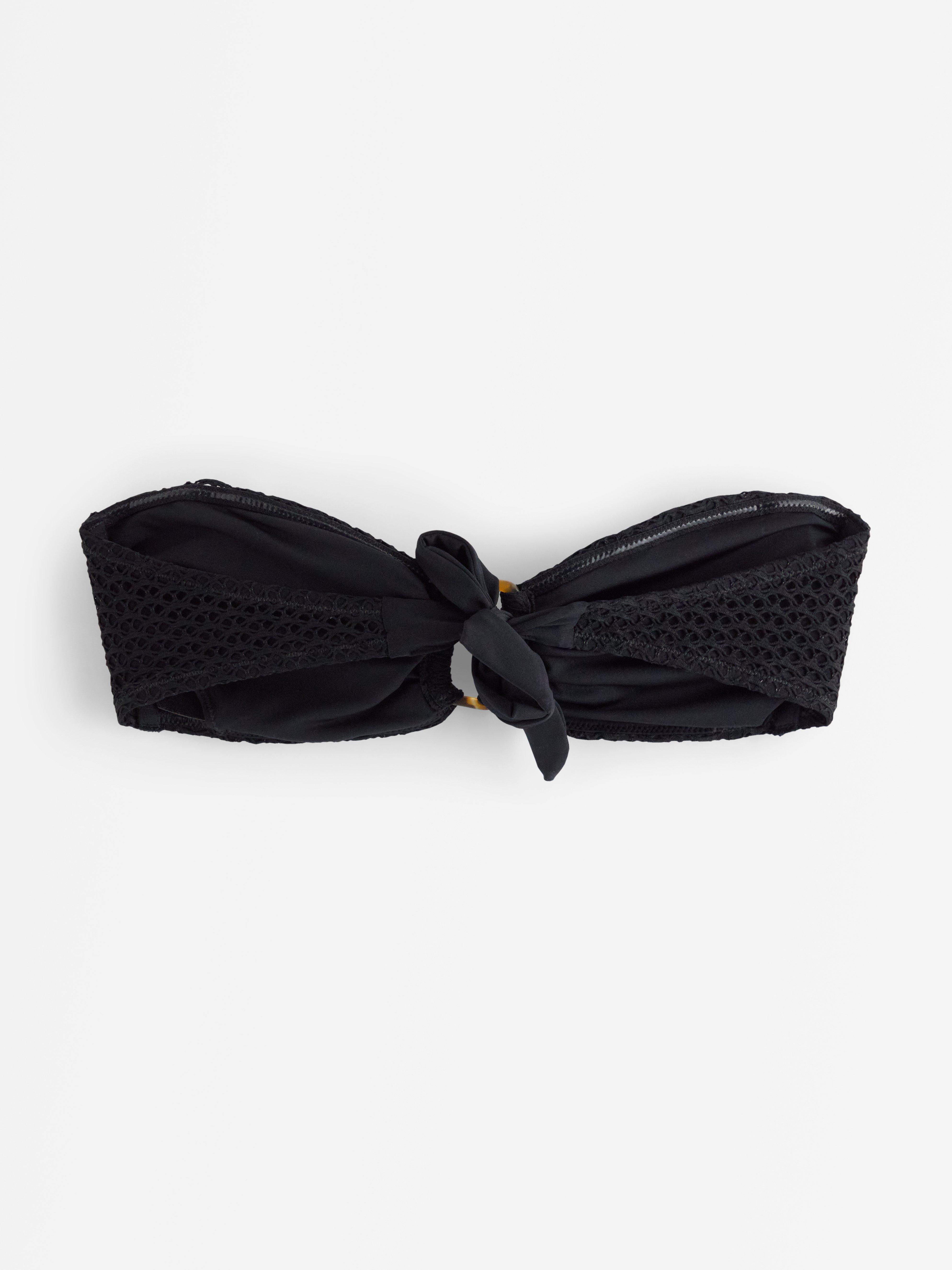 Bandeau-bh - Undertøj - Sort
