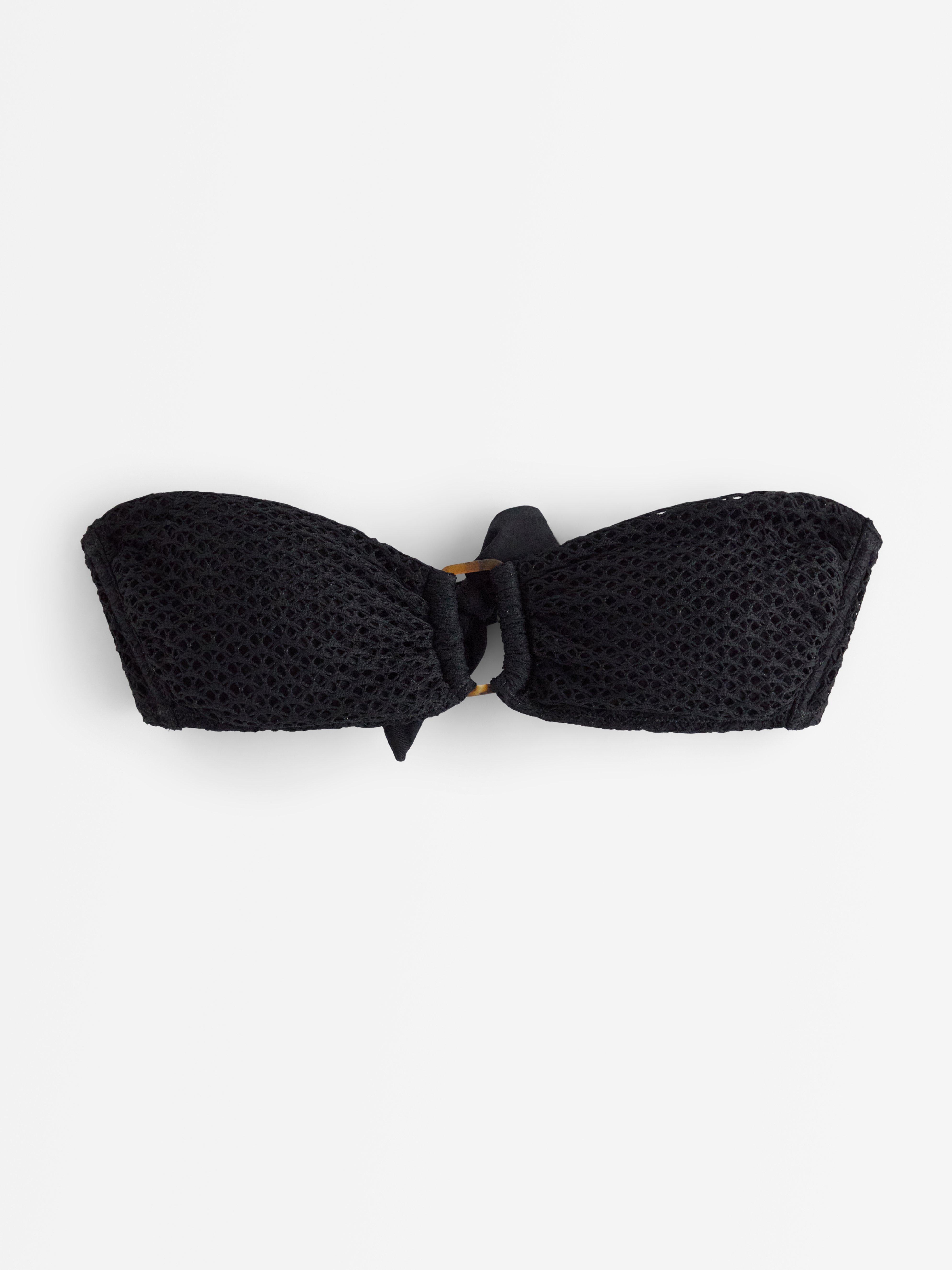 Bandeau-rintaliivit - Alusvaatteet - Musta