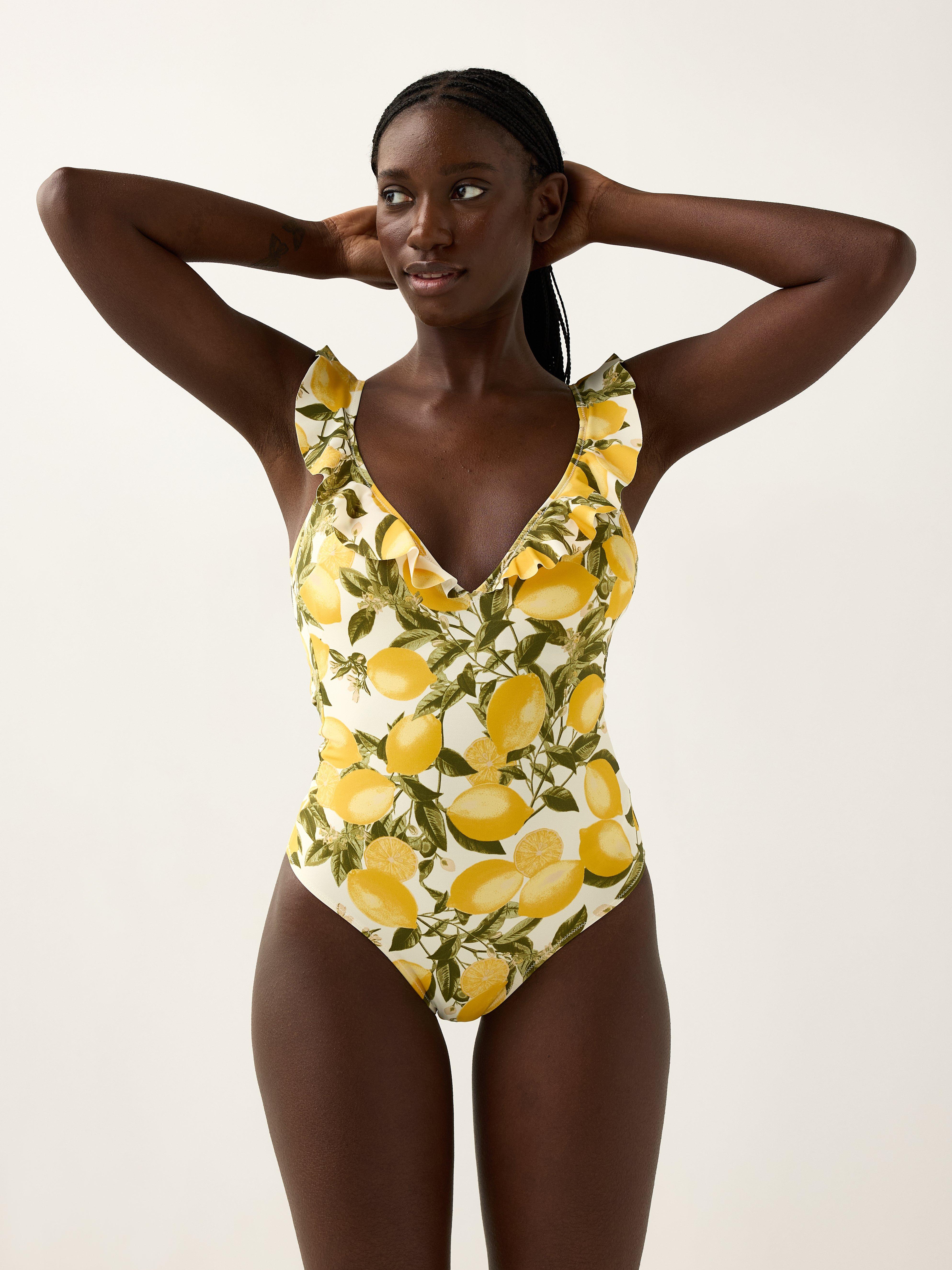 Swim Suit - Lingerie - Yellow