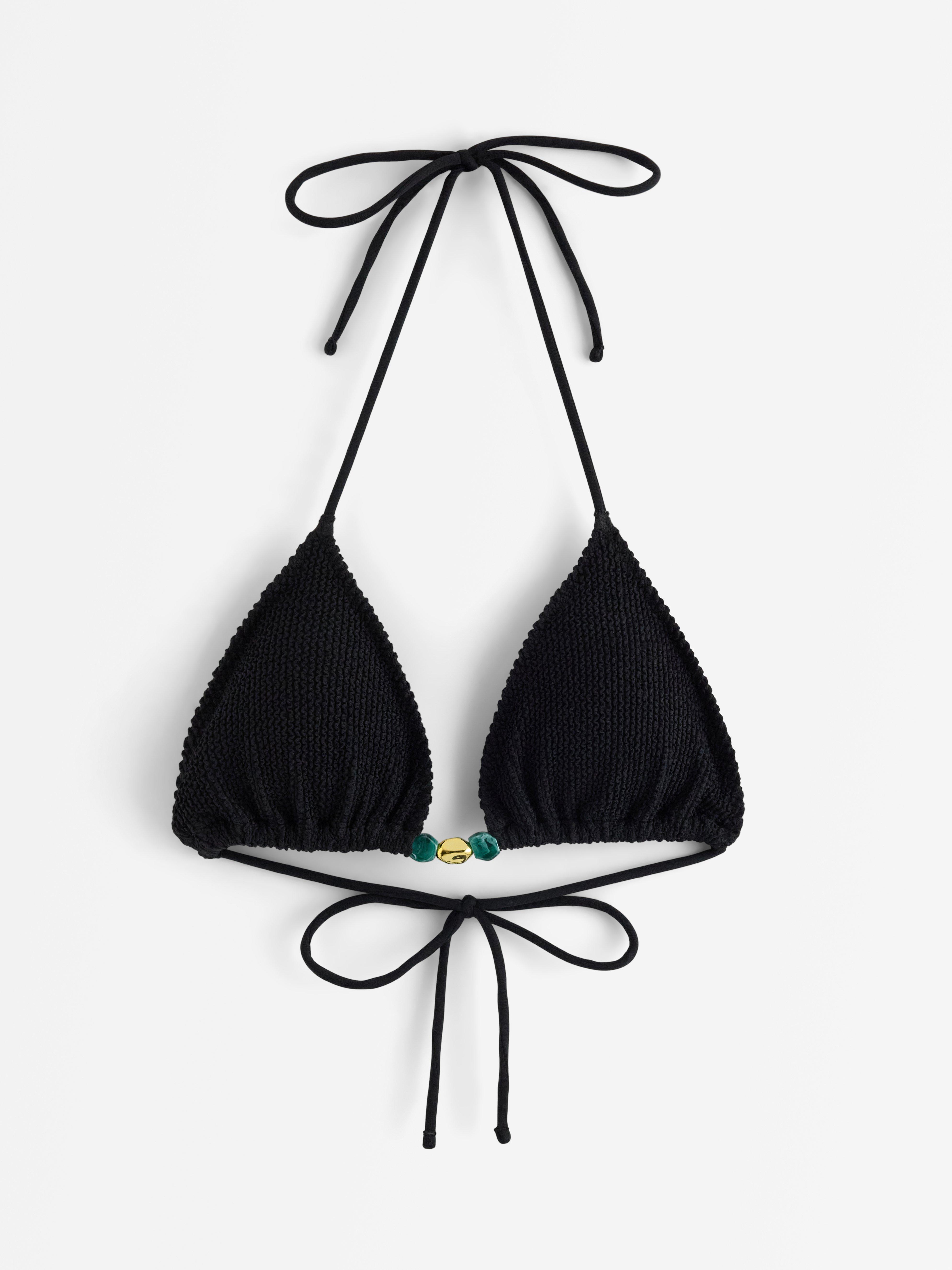 Triangle Bra - Lingerie - Black