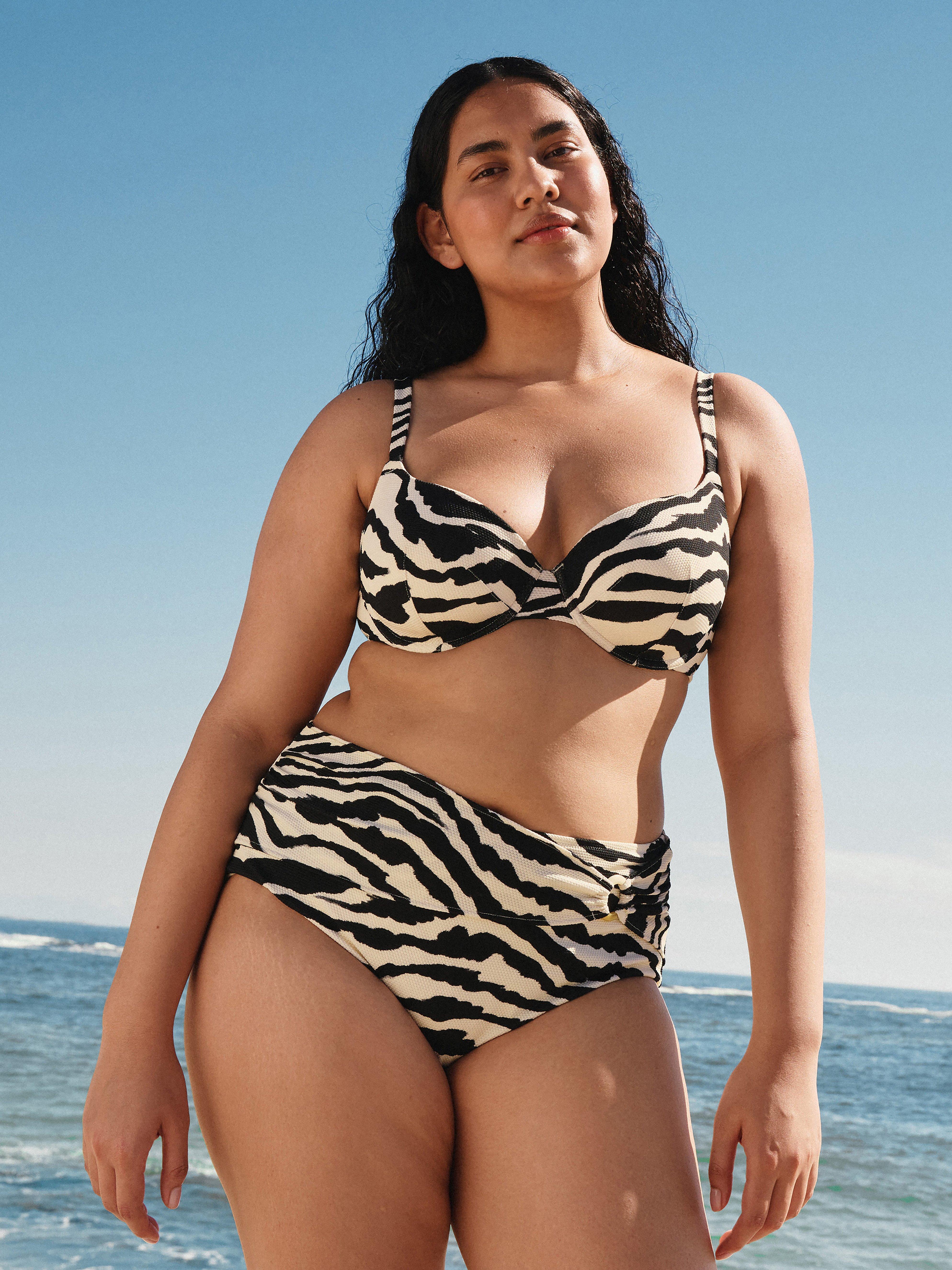 Bikinitrosa Hög - Underkläder - Vit